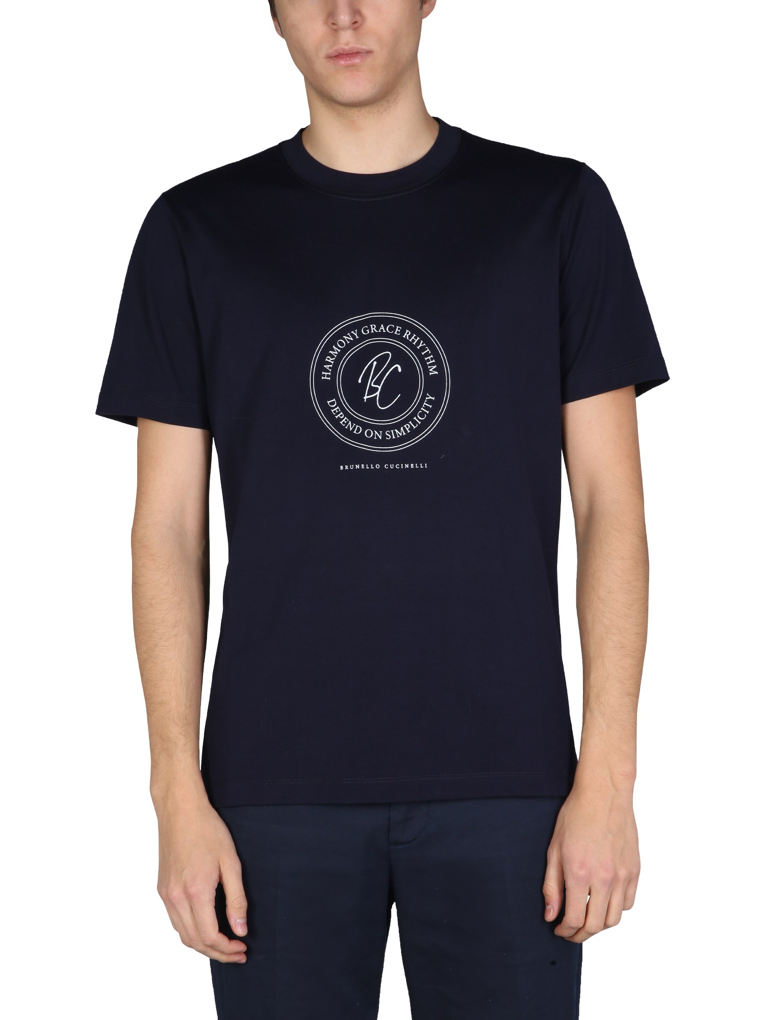 brunello cucinelli crew neck t-shirt