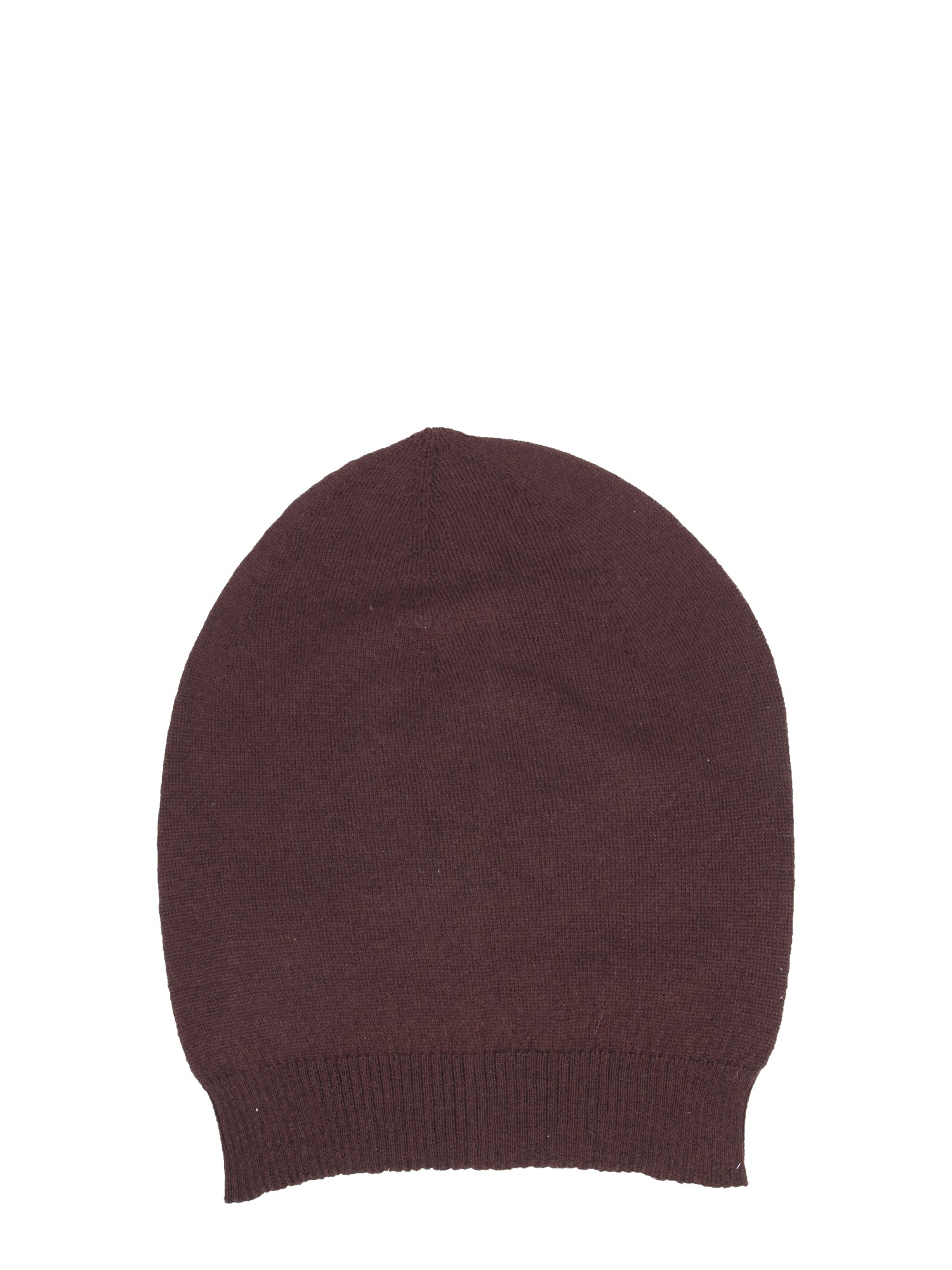 rick owens medium wool knit hat