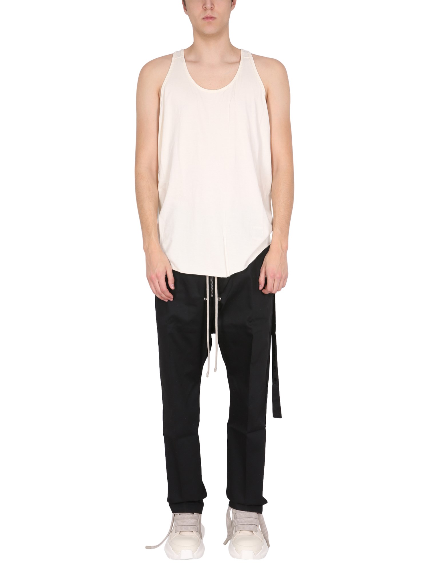 rick owens drkshdw top con scollo tondo