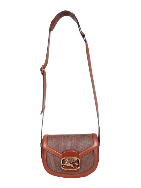Etro - Pegaso Leather Shoulder Bag 