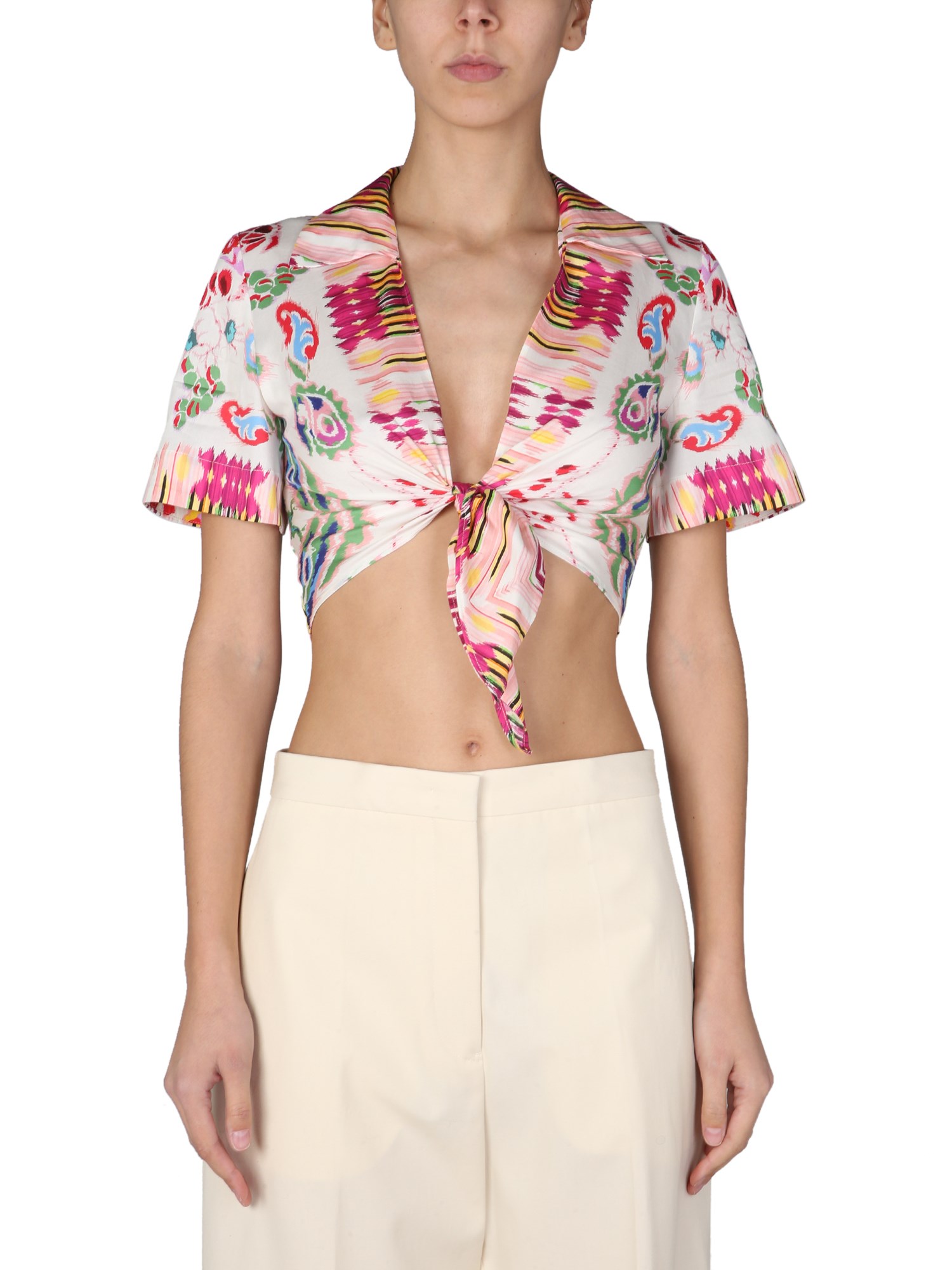 etro cropped top