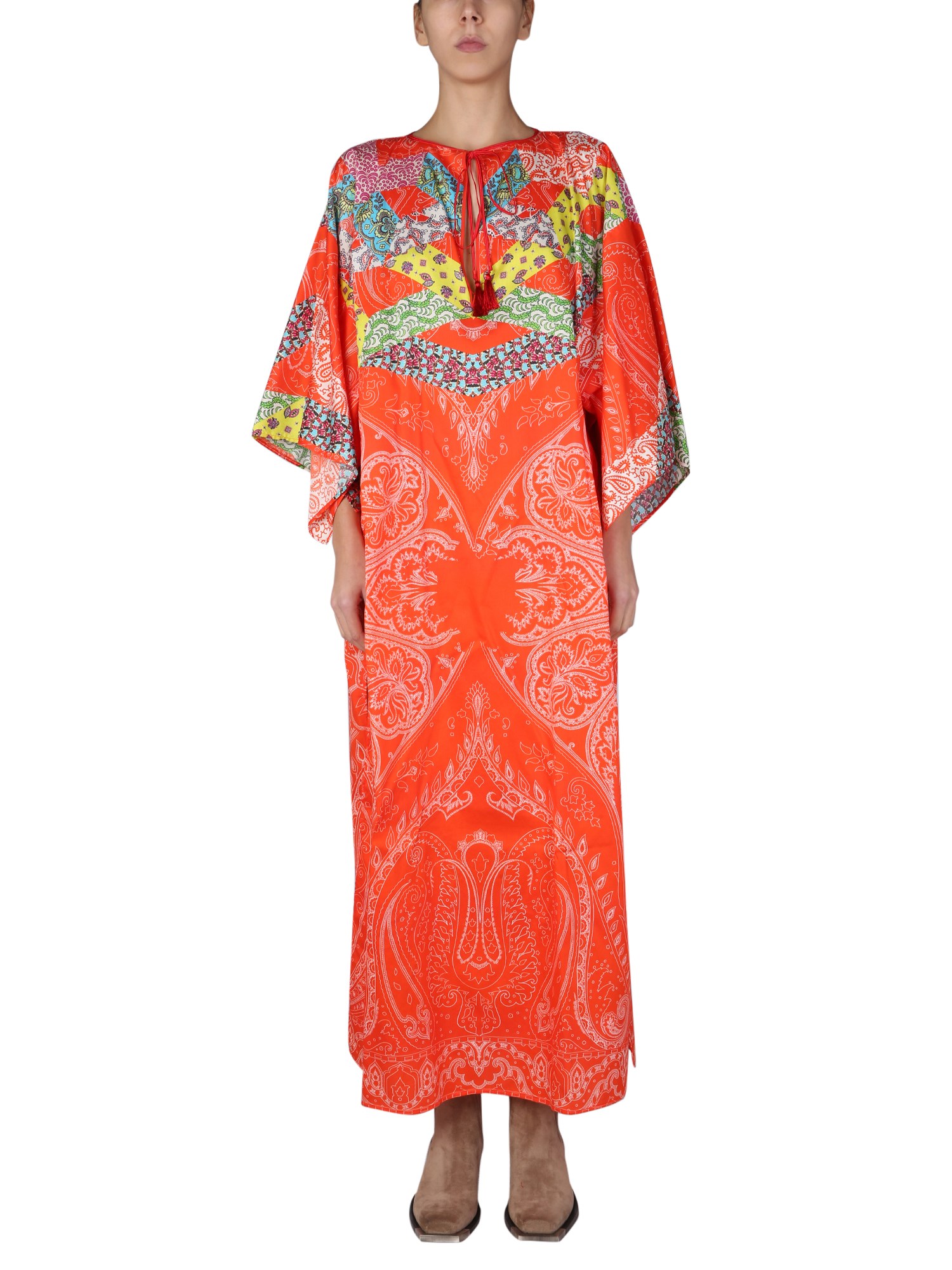 etro paisley-print caftan