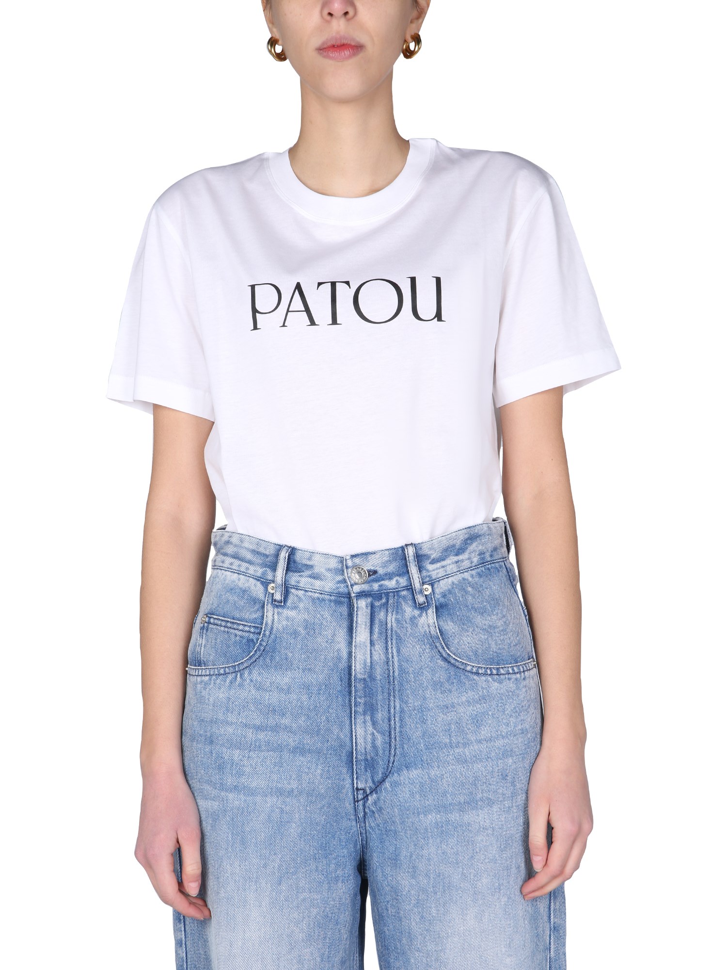patou t-shirt con stampa logo