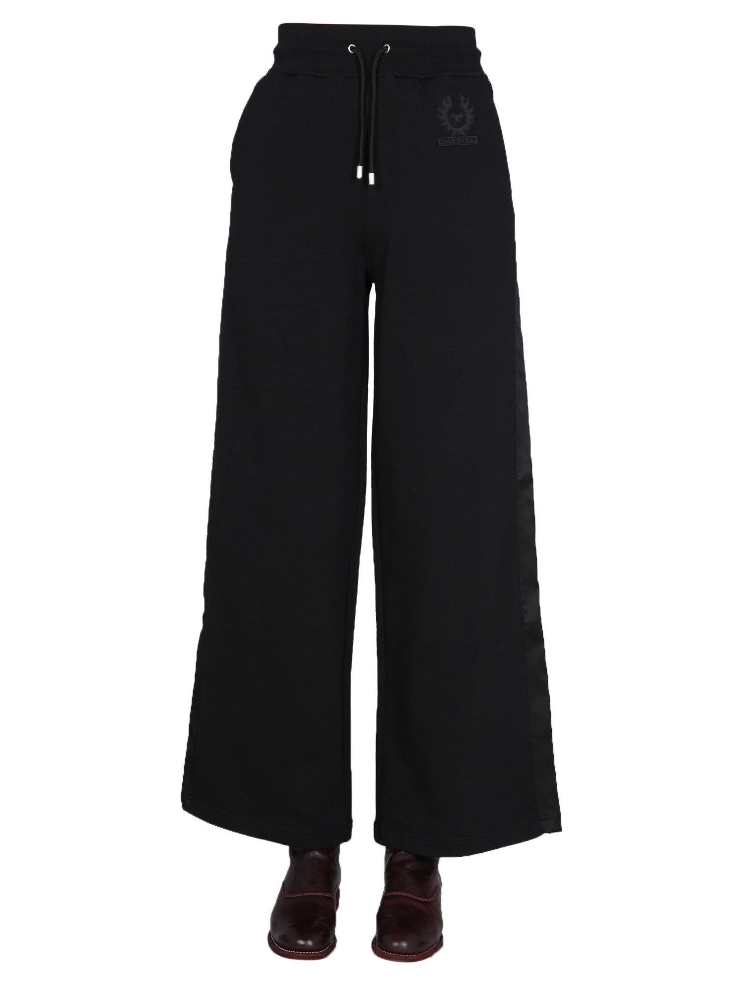 belstaff jogging pants with embroidered logo