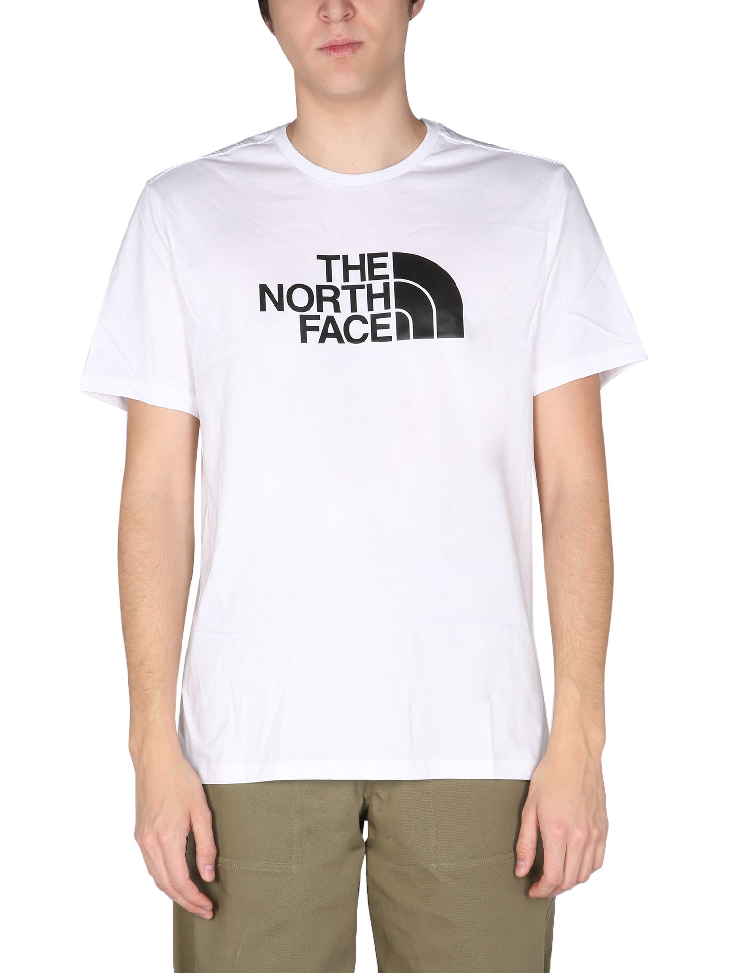 the north face t-shirt con stampa logo