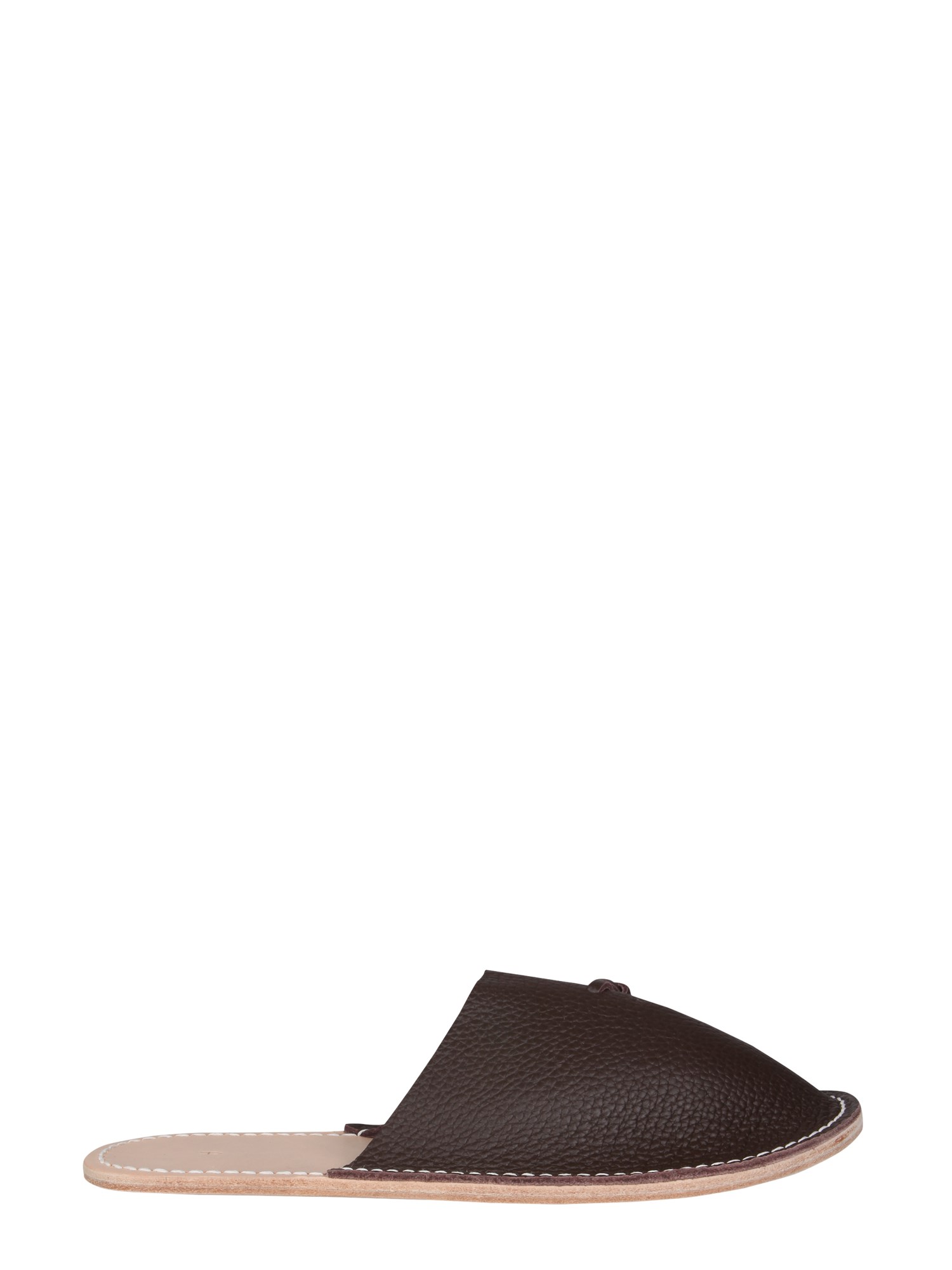 hender scheme leather slippers