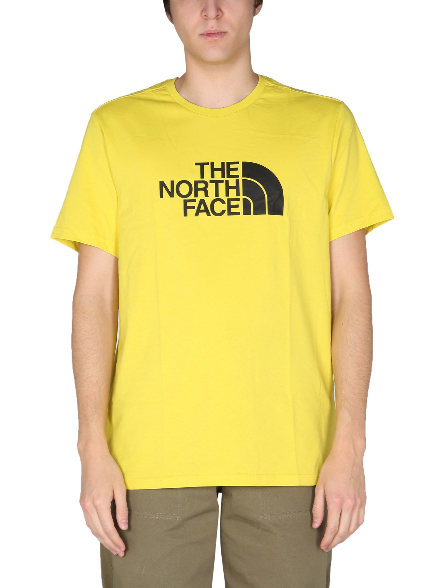 the north face t-shirt con stampa logo