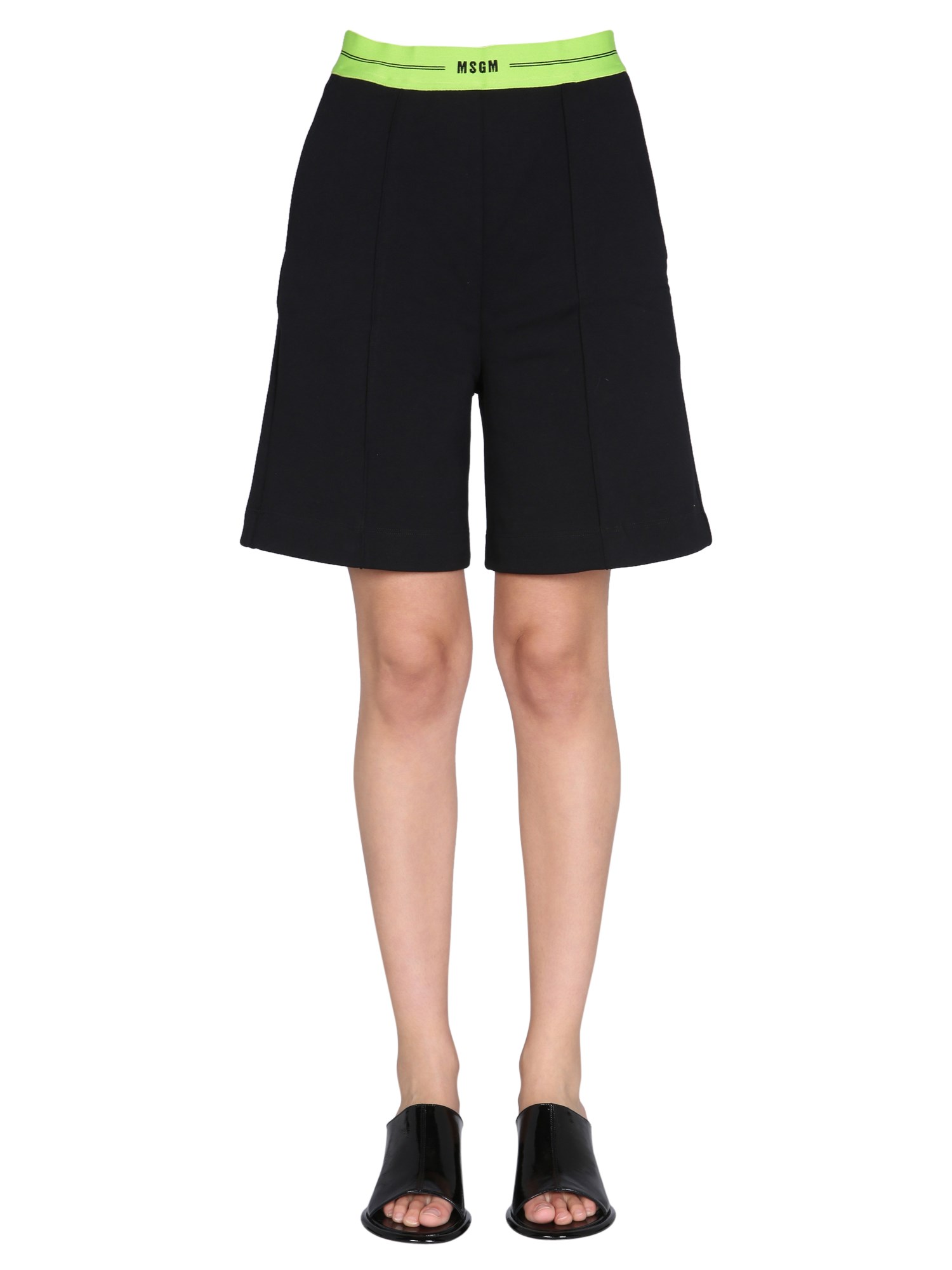 msgm bermuda in felpa