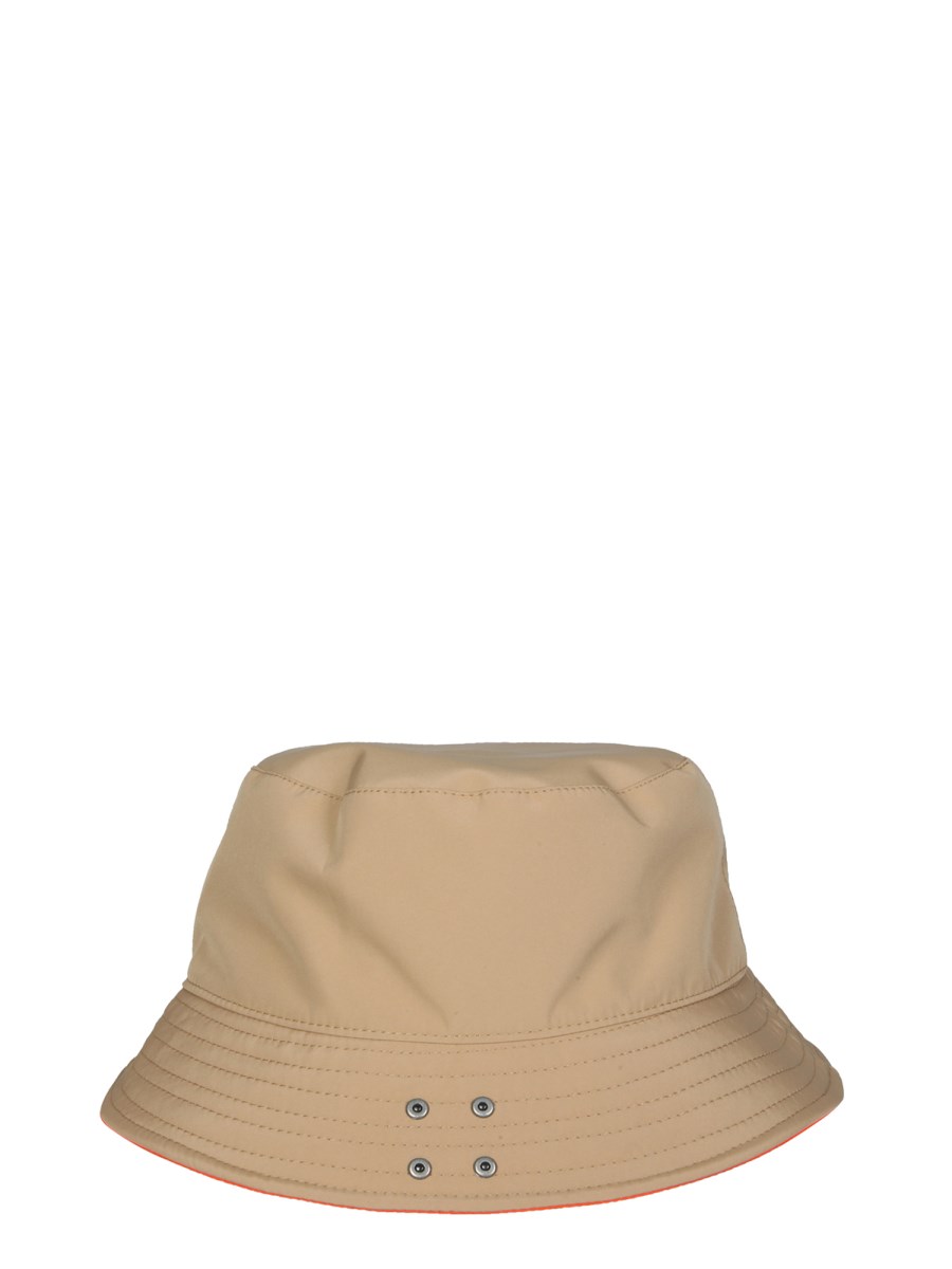 MSGM CAPPELLO BUCKET BICOLORE CON LOGO