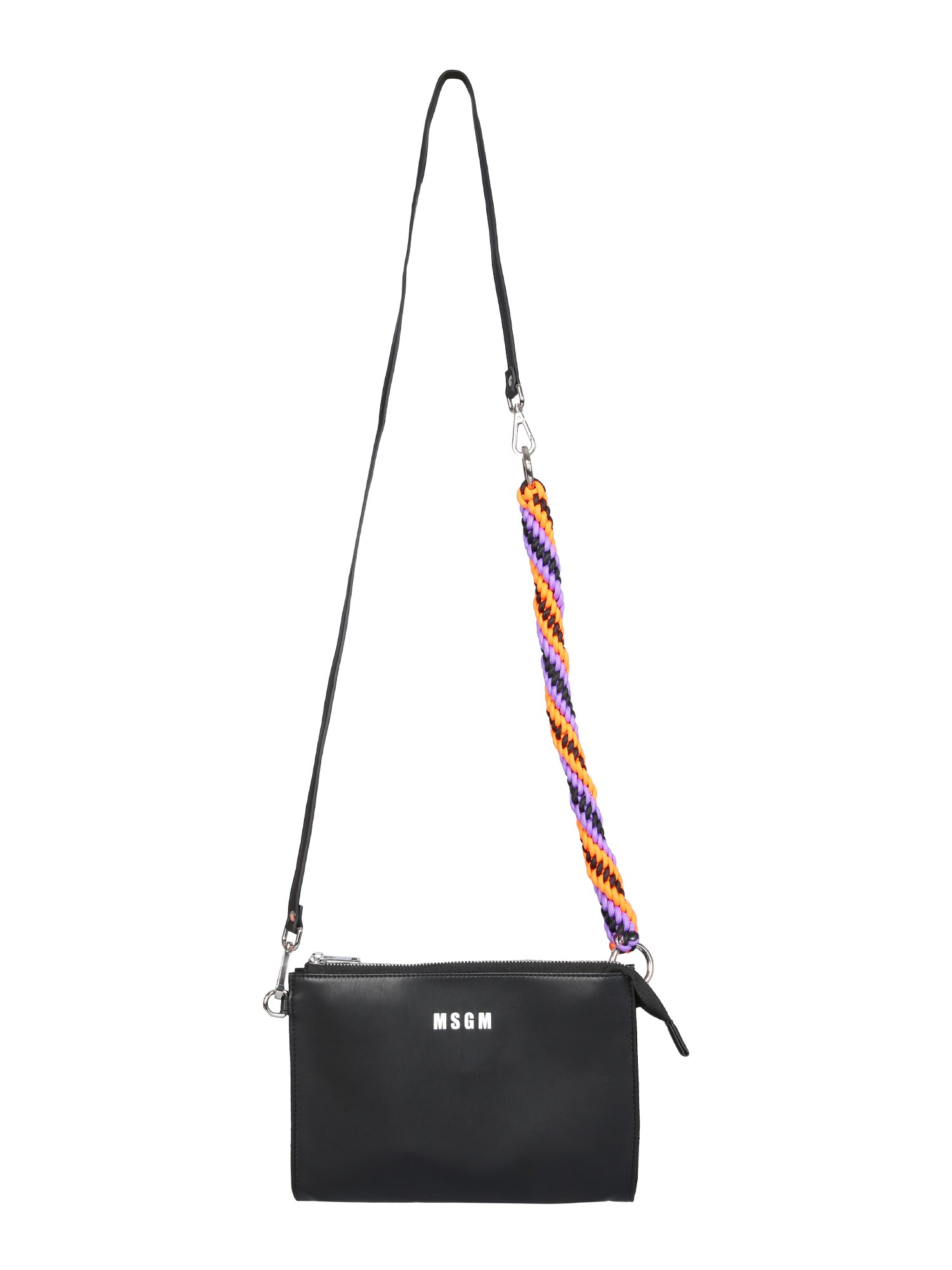 msgm borsa a tracolla con micro logo