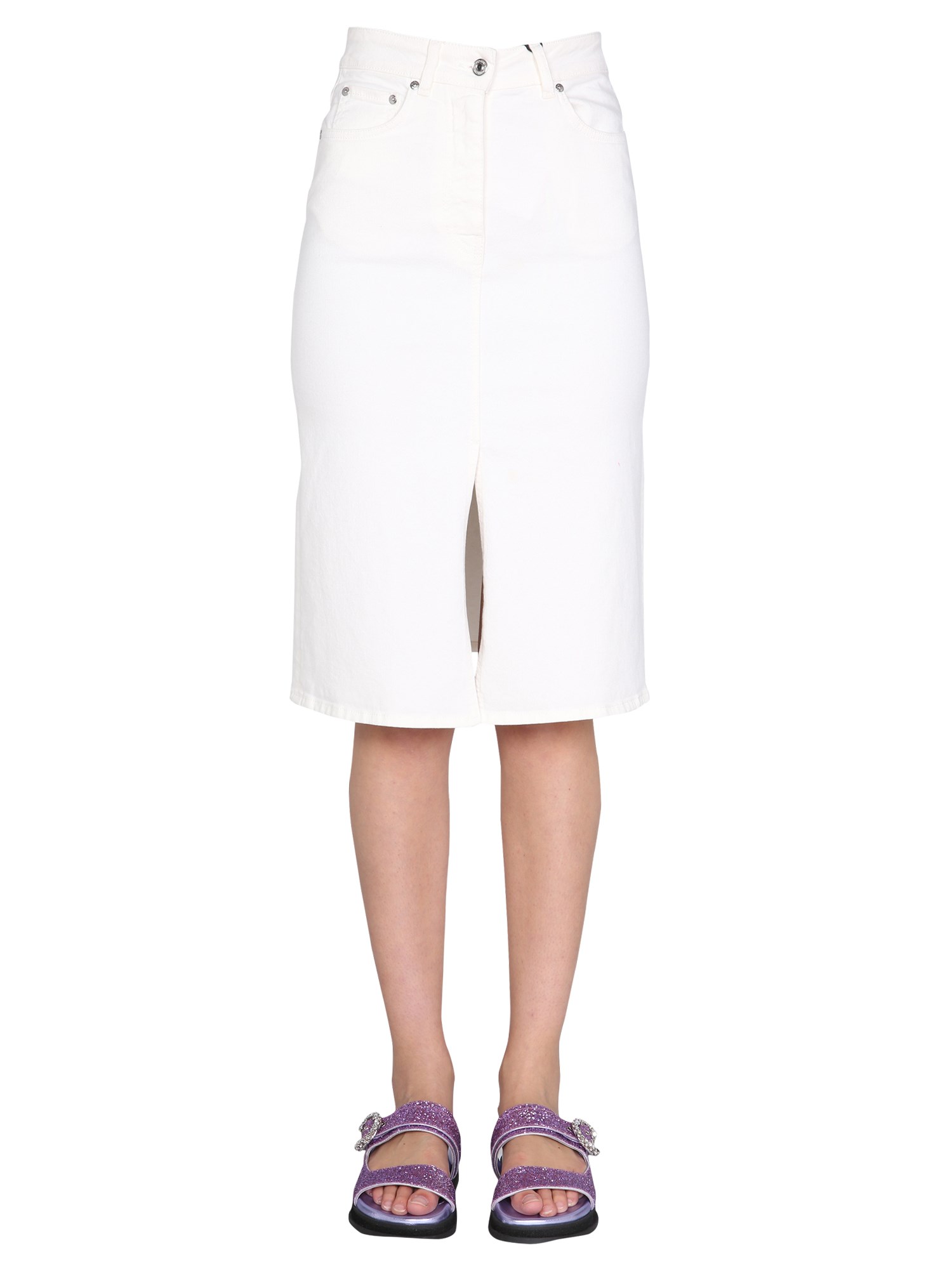 msgm gonna con stampa logo