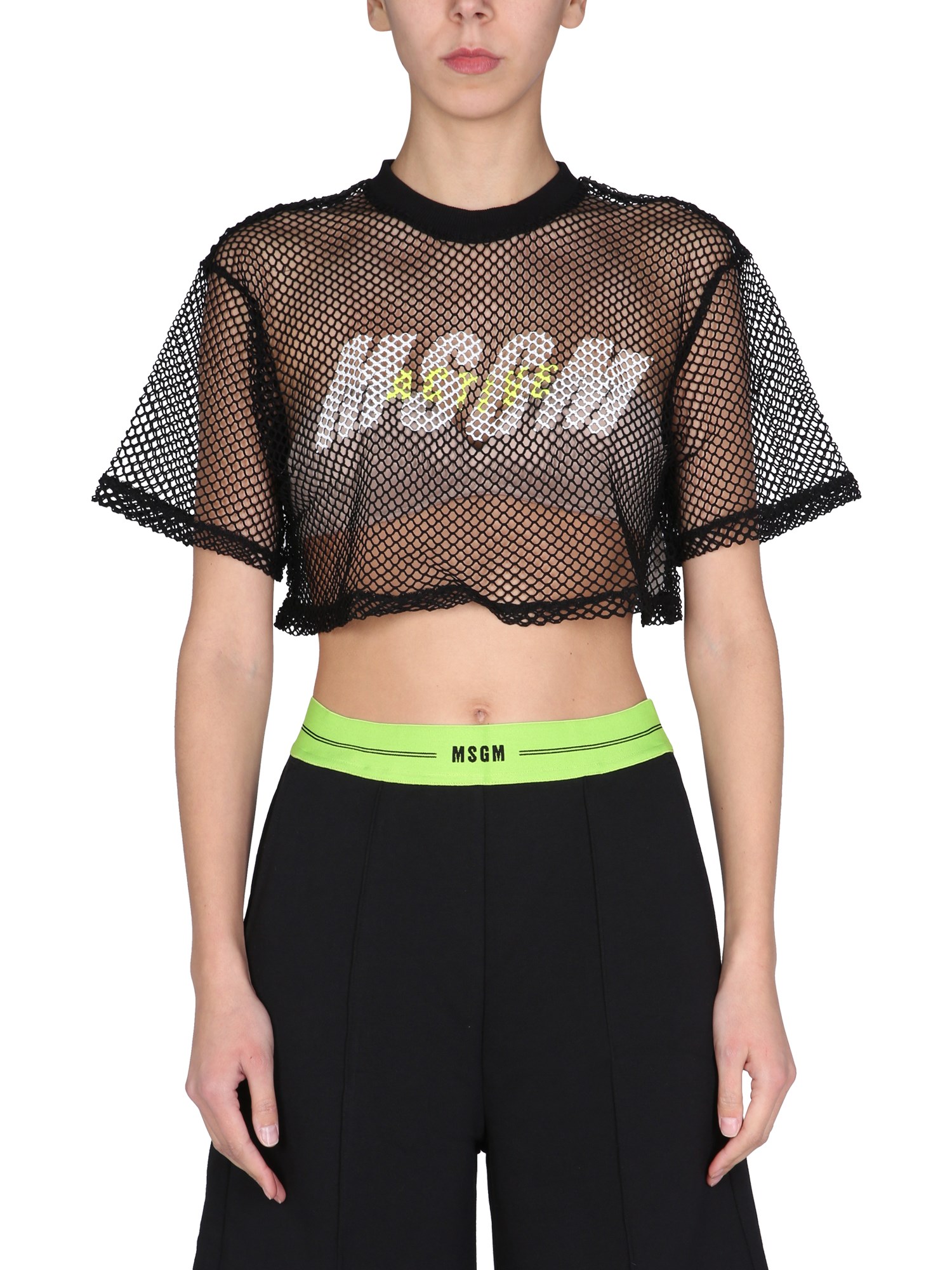 msgm t-shirt "active"