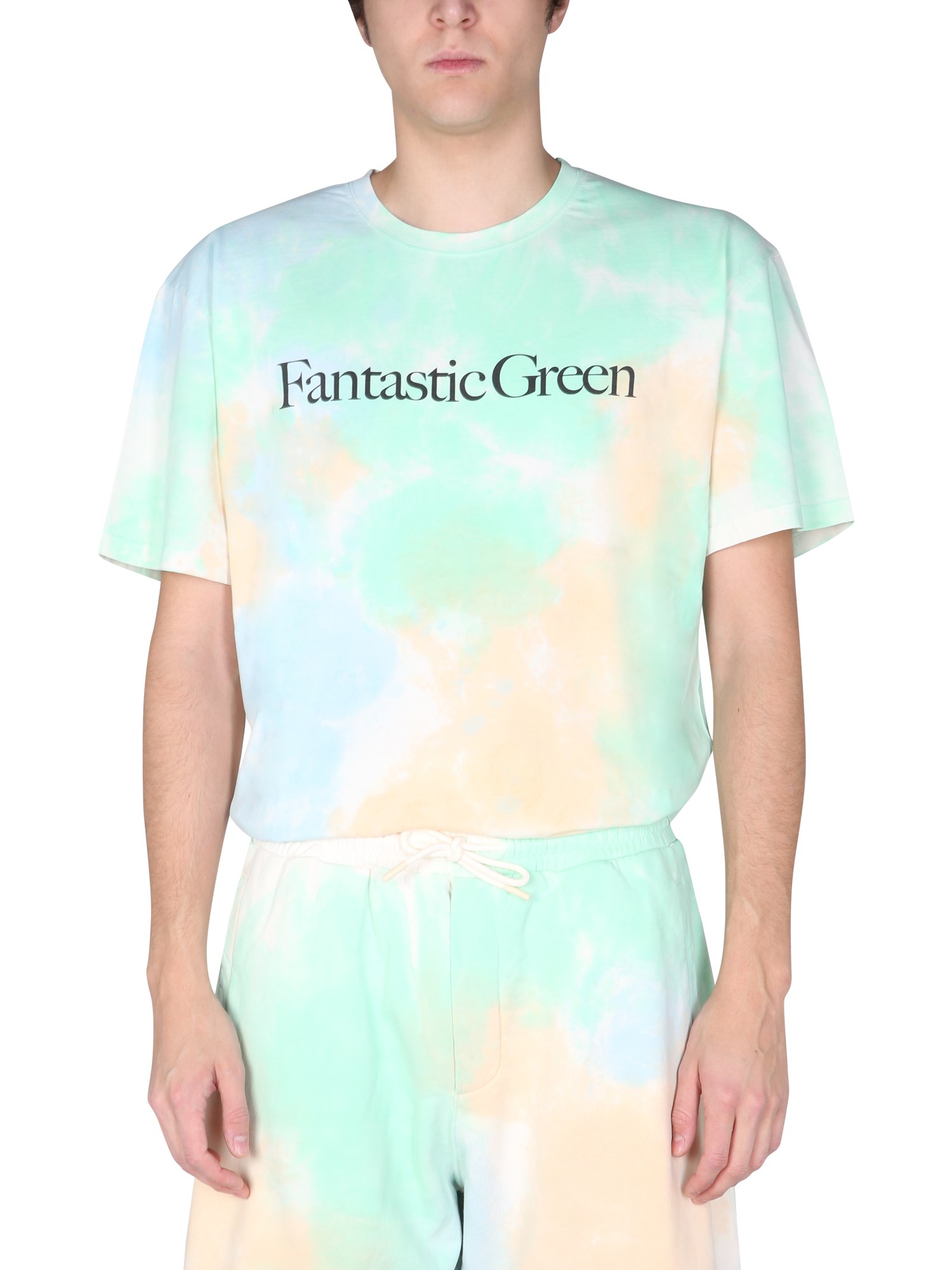 msgm t-shirt "fantastic green"