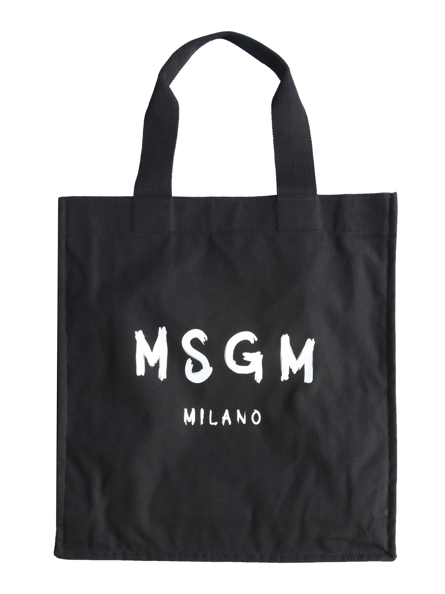 msgm borsa shopping in canvas