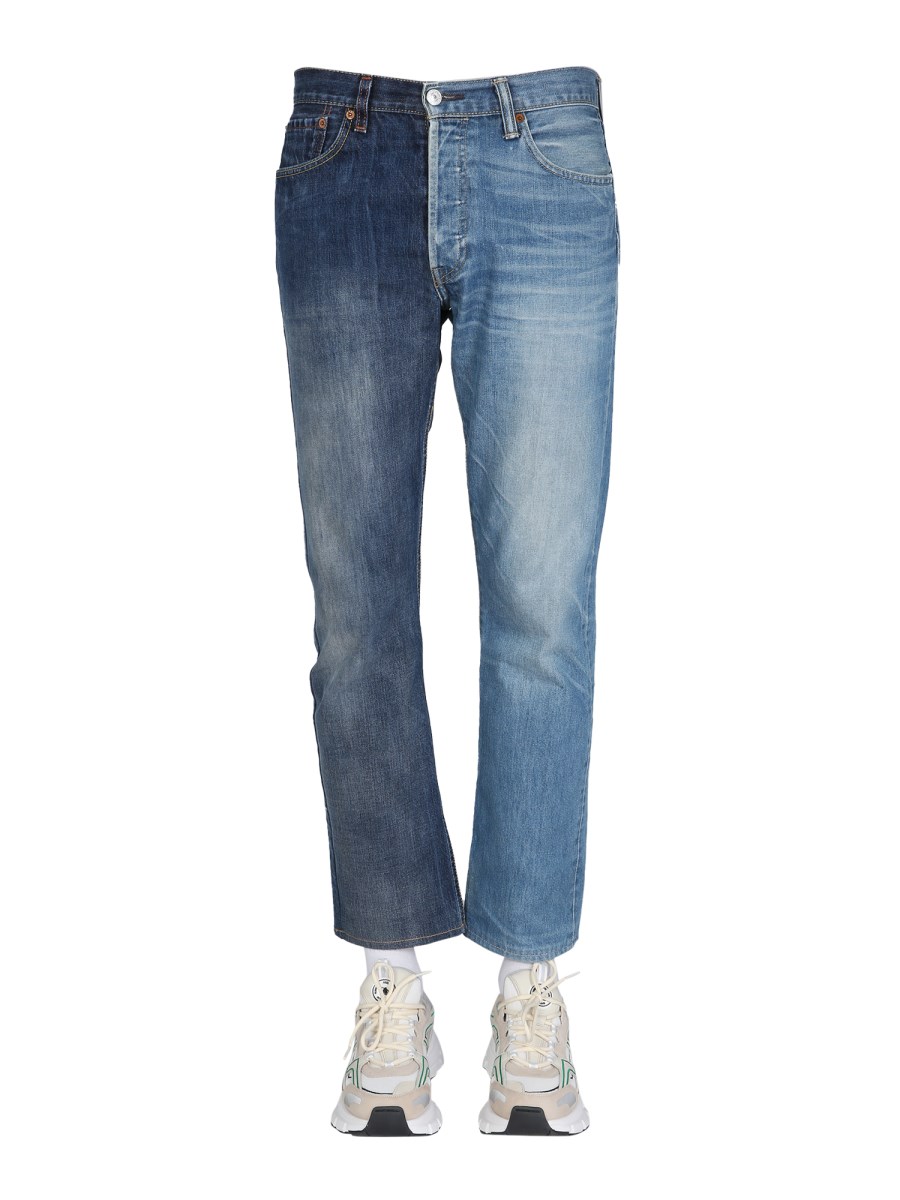 1/OFF JEANS 50/50 IN DENIM DI COTONE