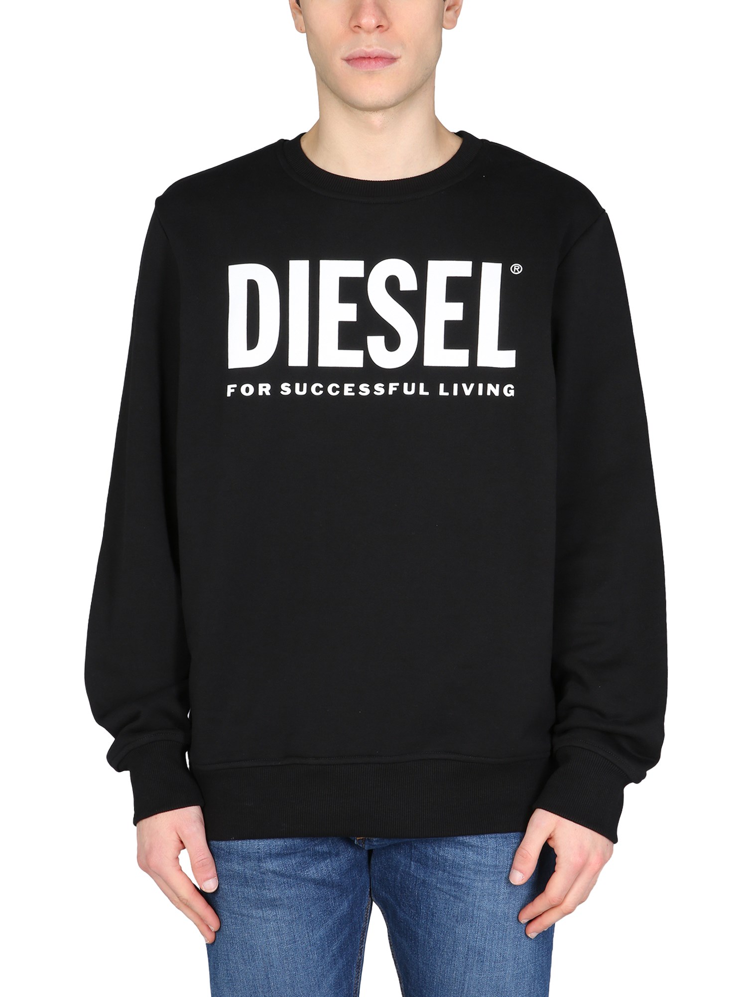 diesel crew neck sweatshirt