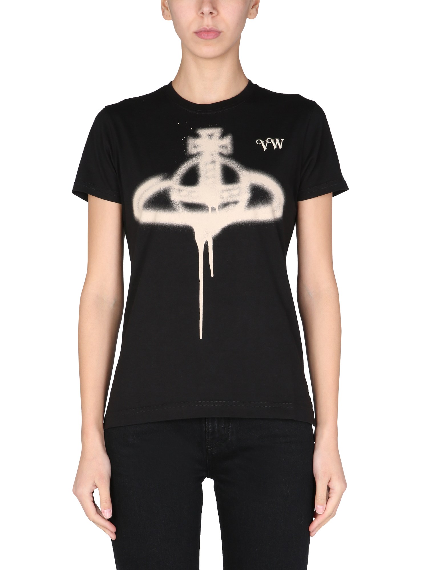 vivienne westwood t-shirt "spray orb"