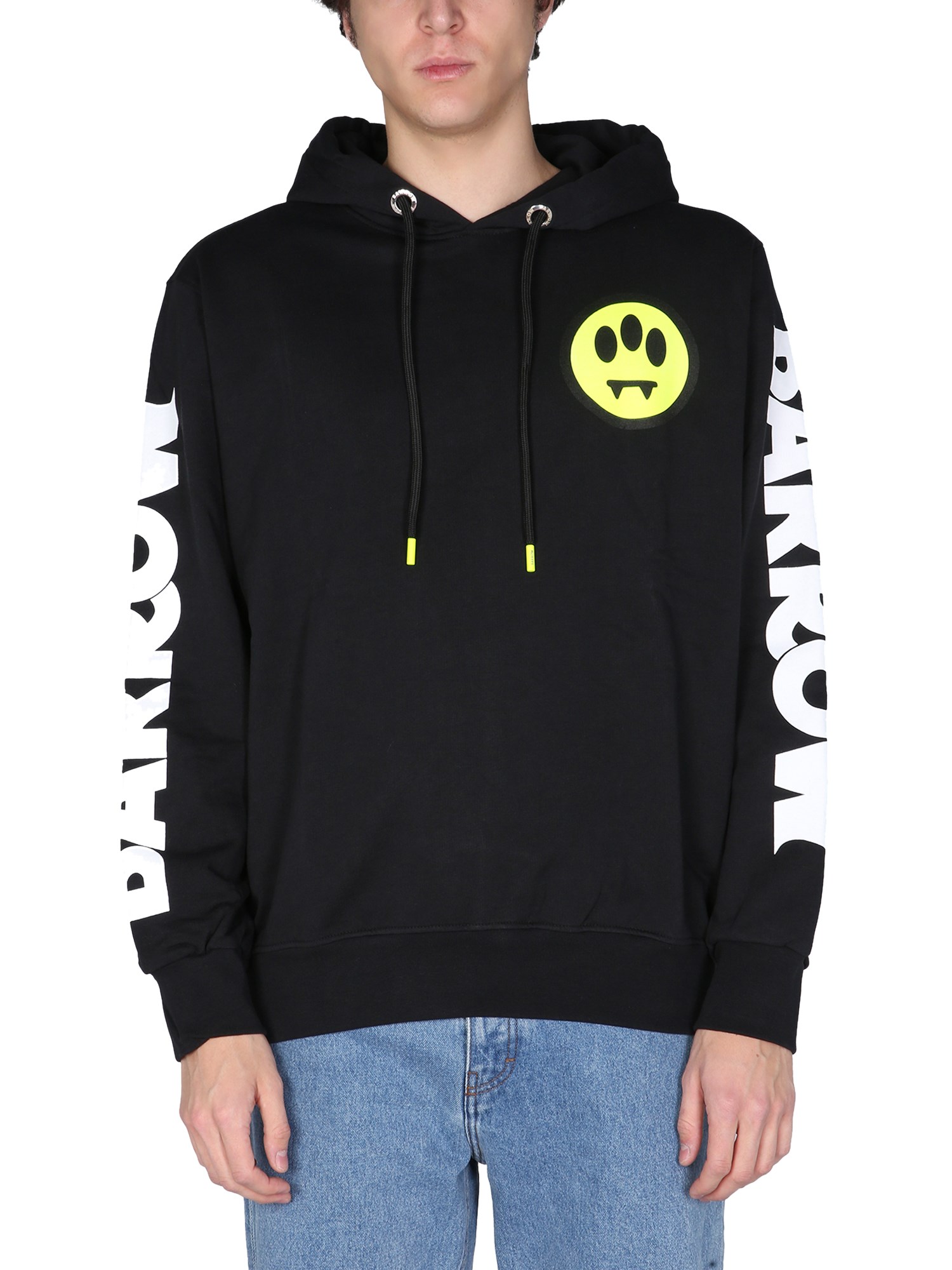 barrow felpa con stampa serigrafica