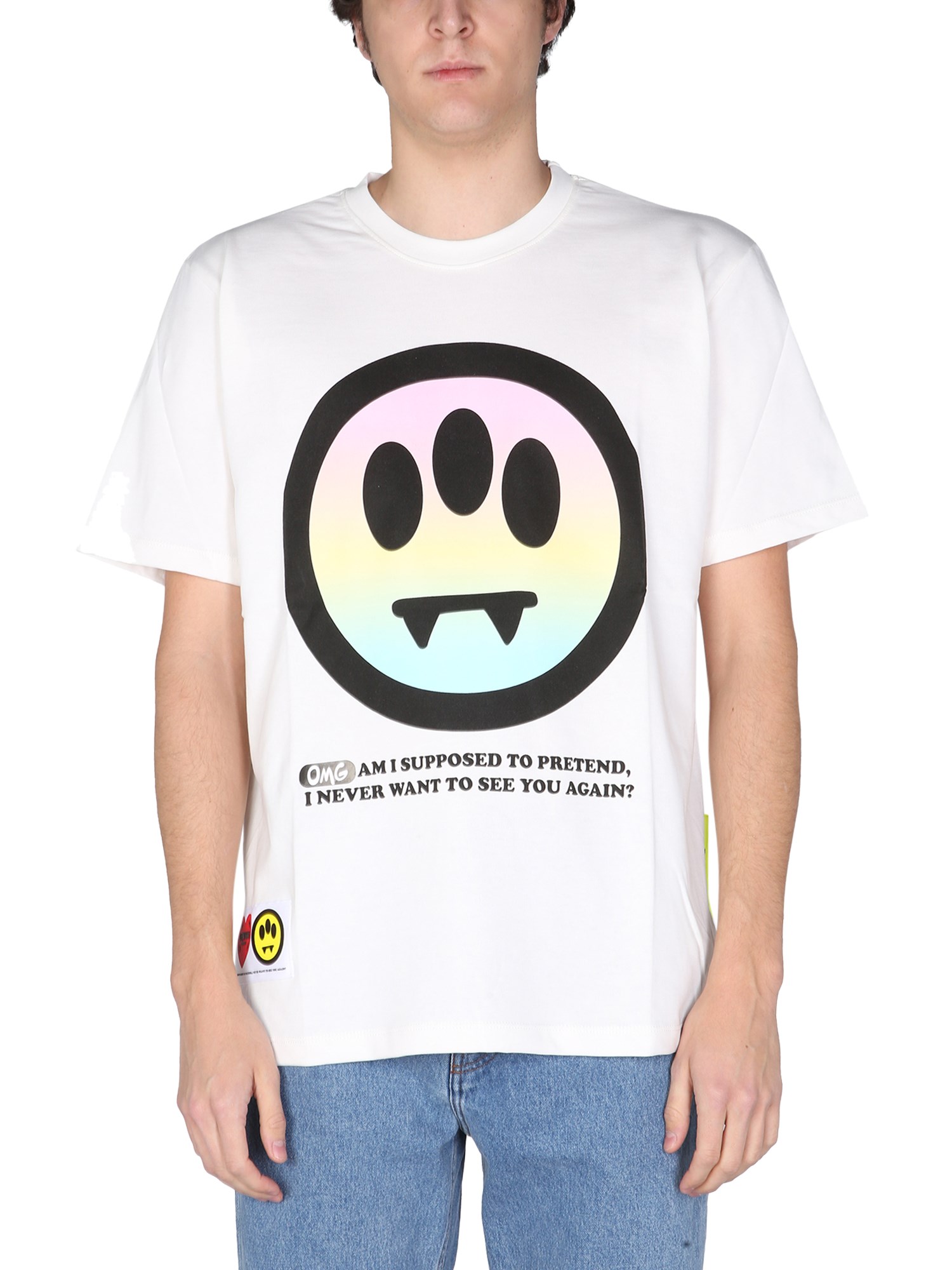 barrow t-shirt con stampa serigrafica