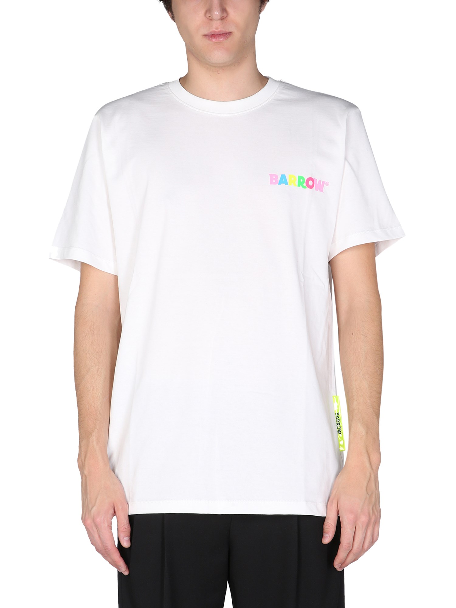 barrow t-shirt con stampa smile