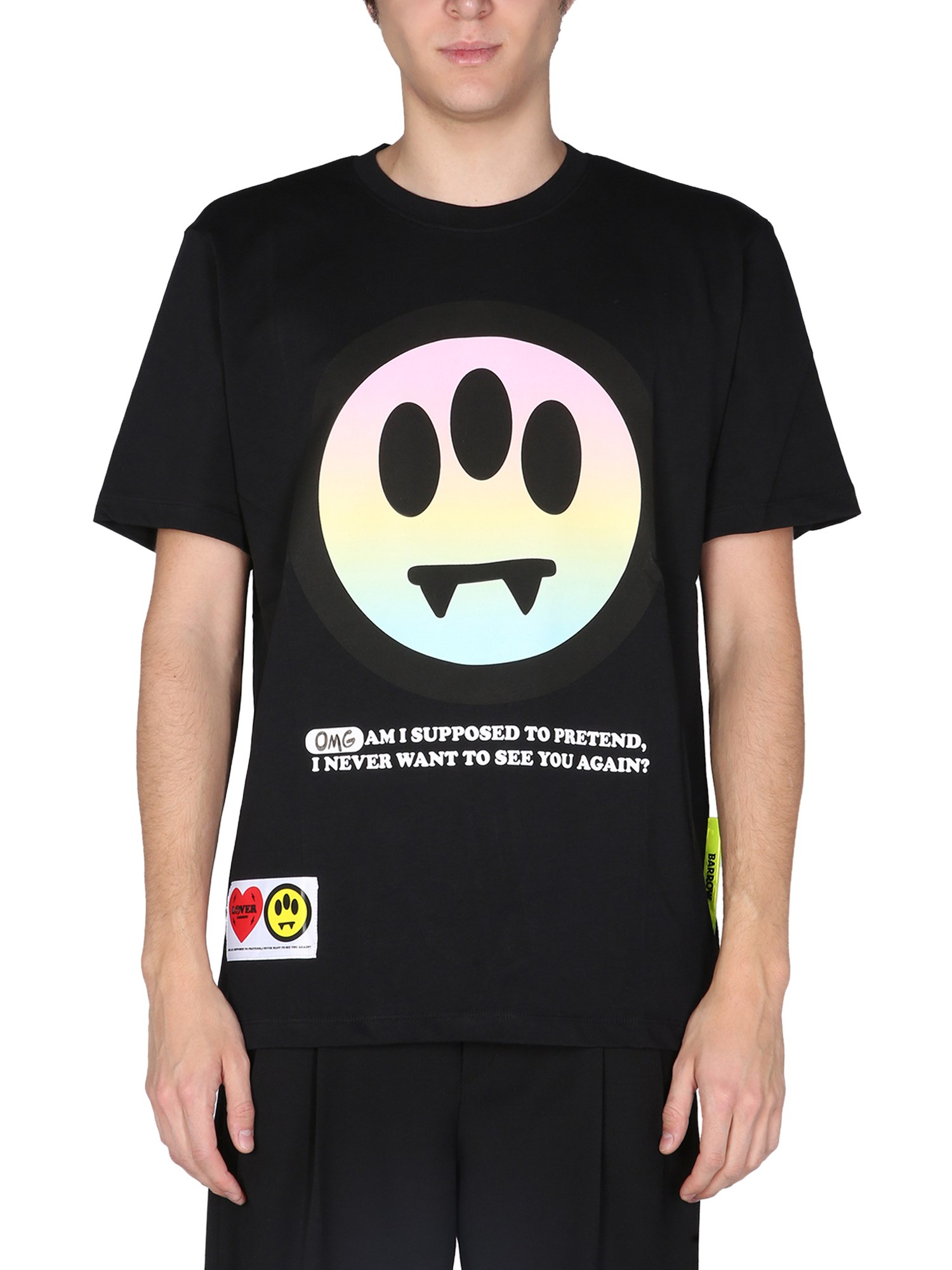 barrow t-shirt con stampa serigrafica