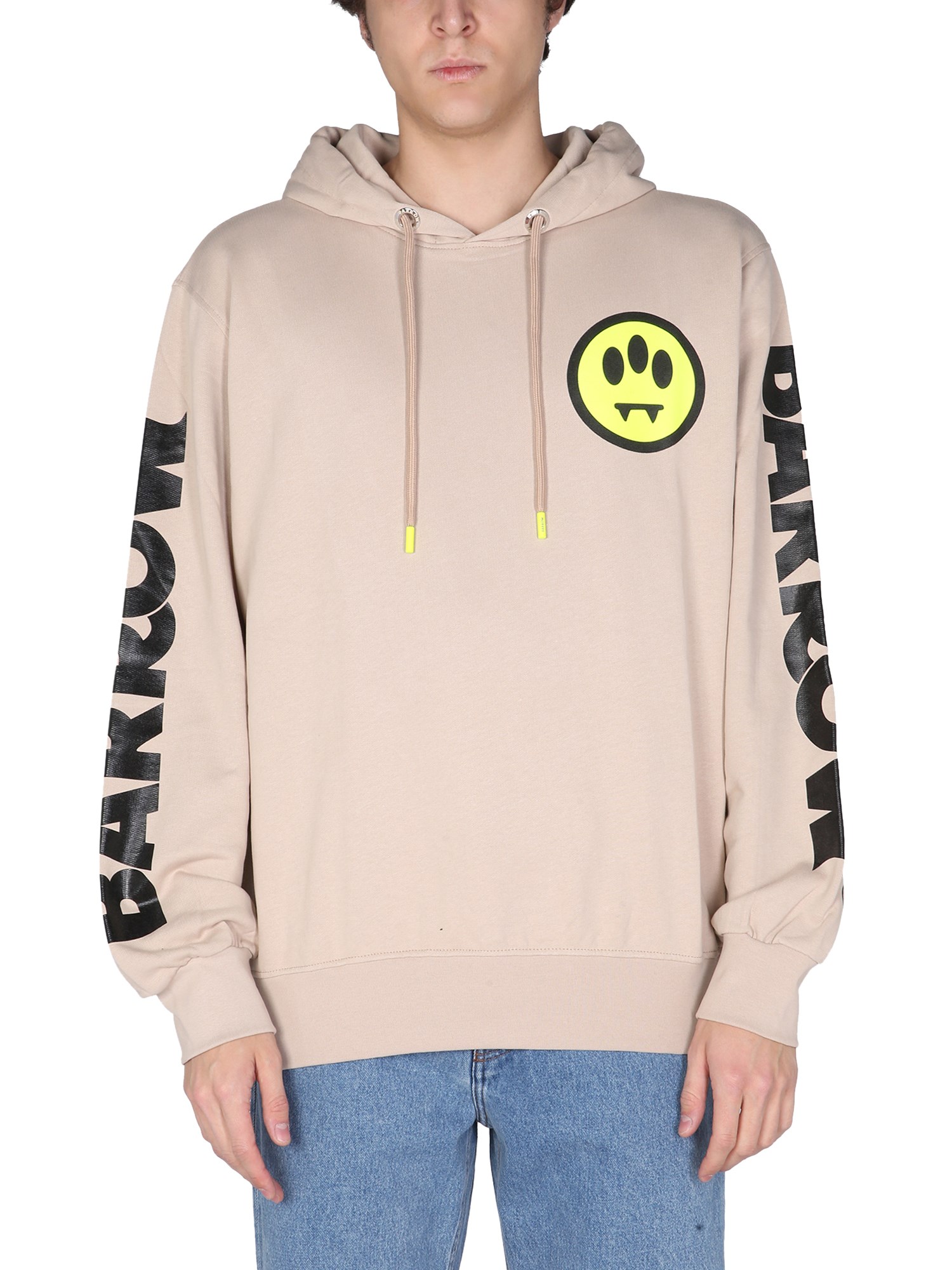 barrow felpa con stampa serigrafica