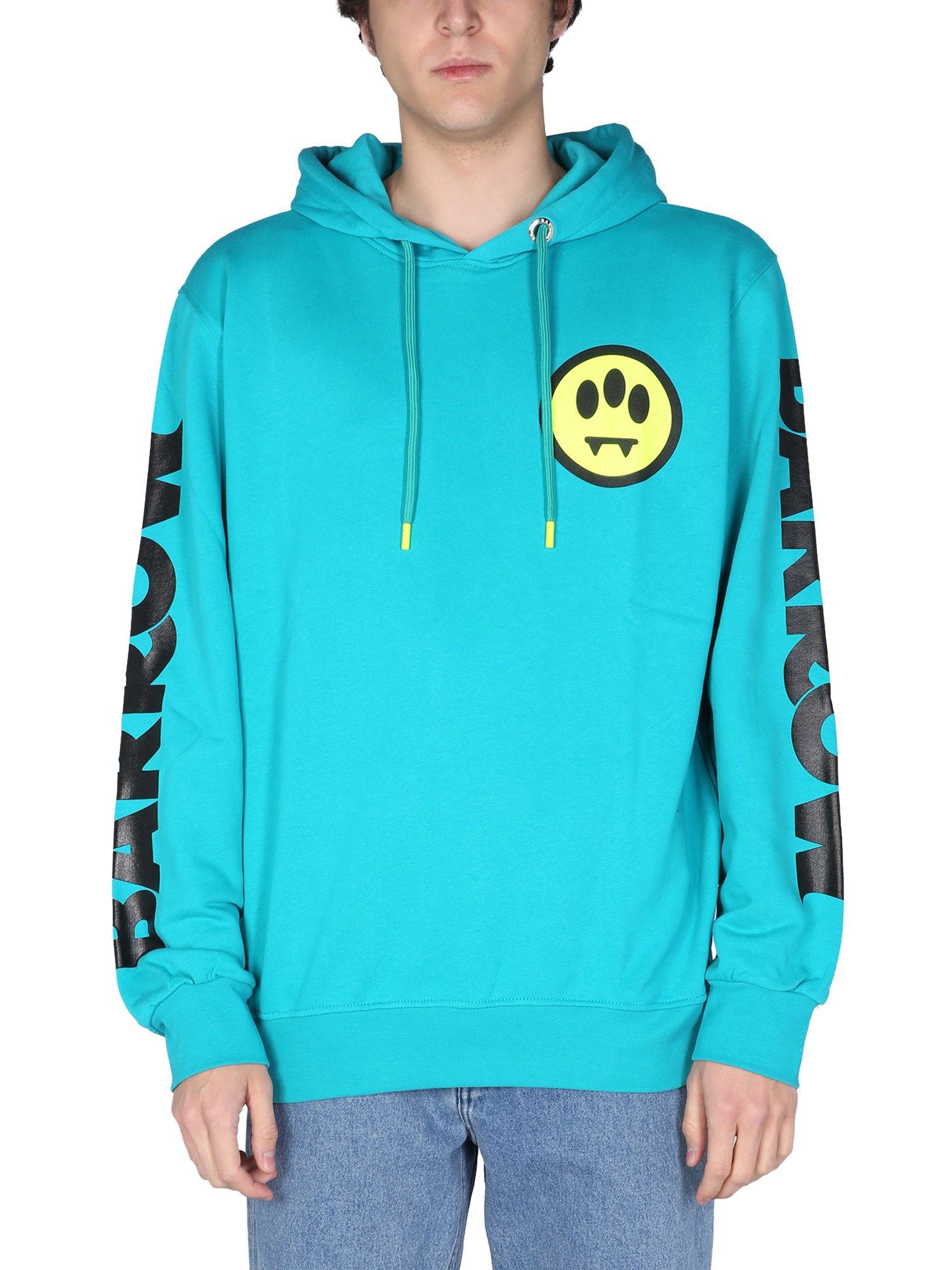 barrow felpa con stampa serigrafica