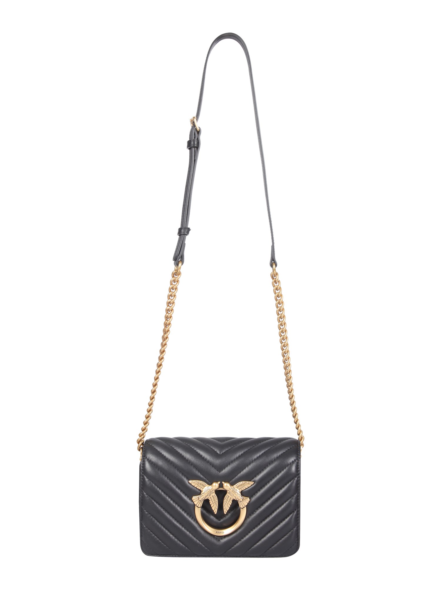 pinko mini love click bag