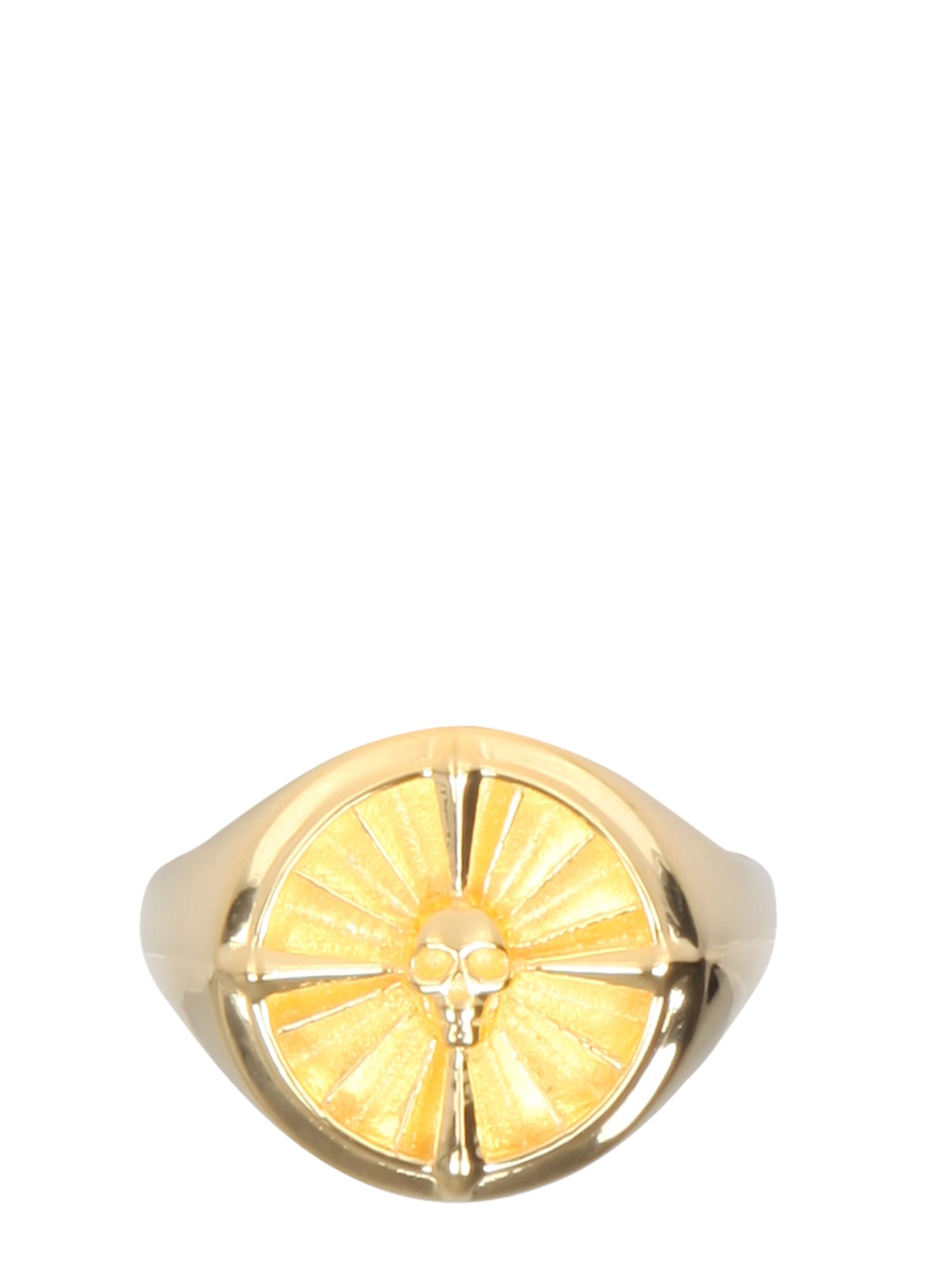 northskull atticus skull compass pinky ring