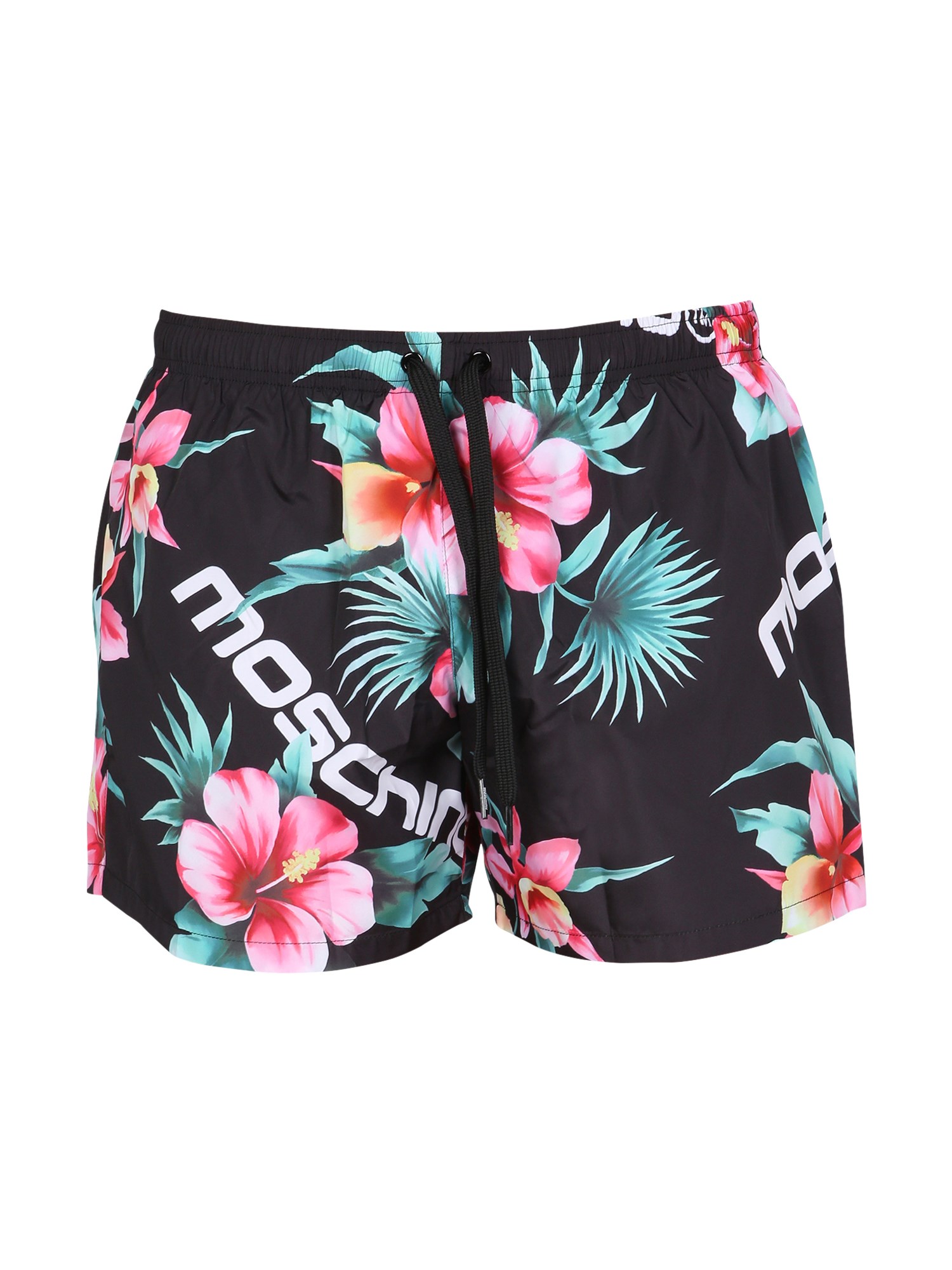 moschino swimsuit with floral pattern