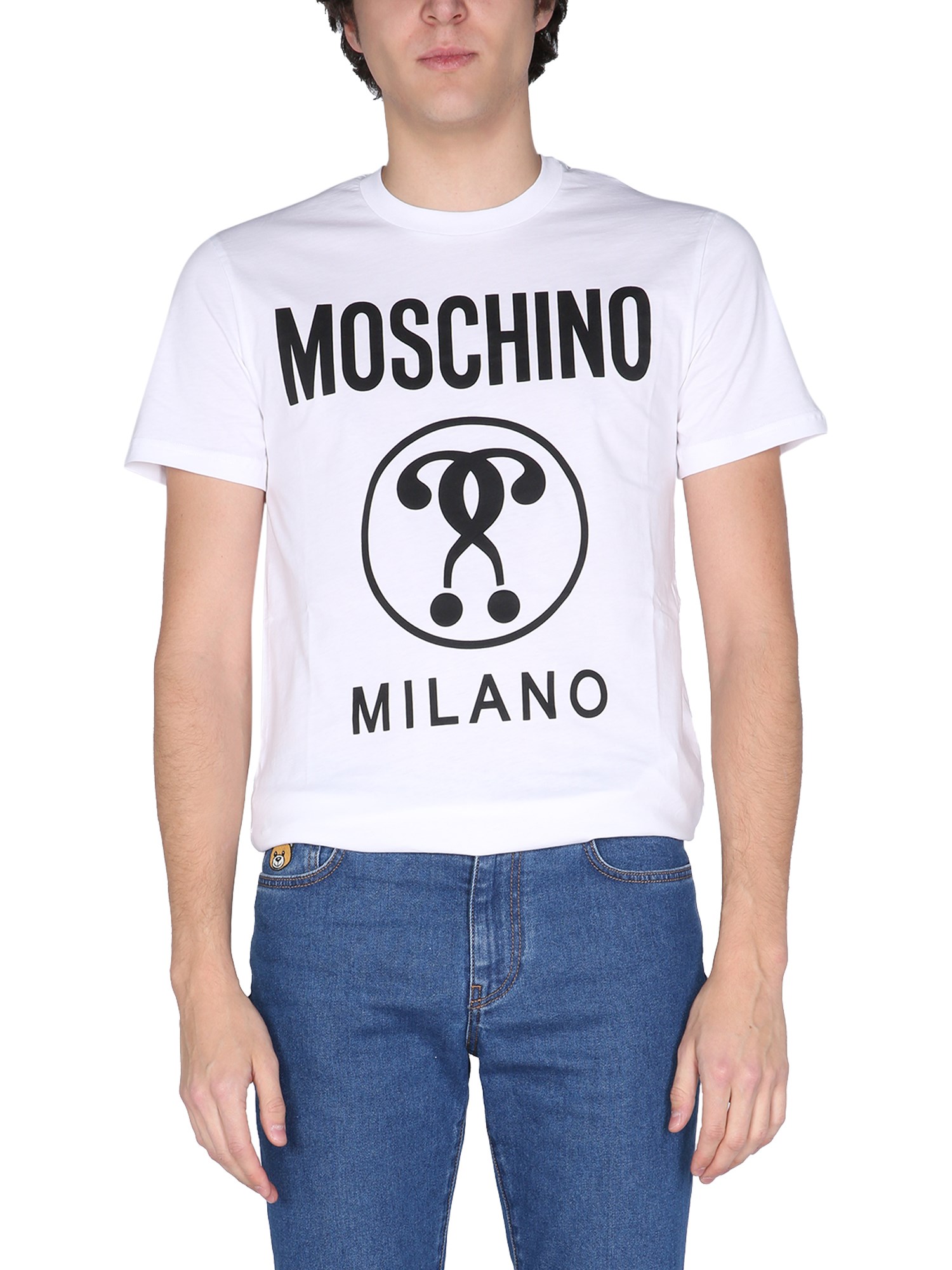 moschino crew neck t-shirt
