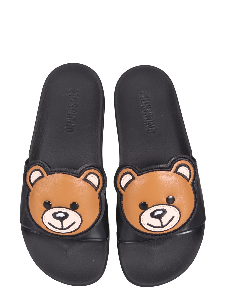 SANDALO SLIDE CON TEDDY BEAR