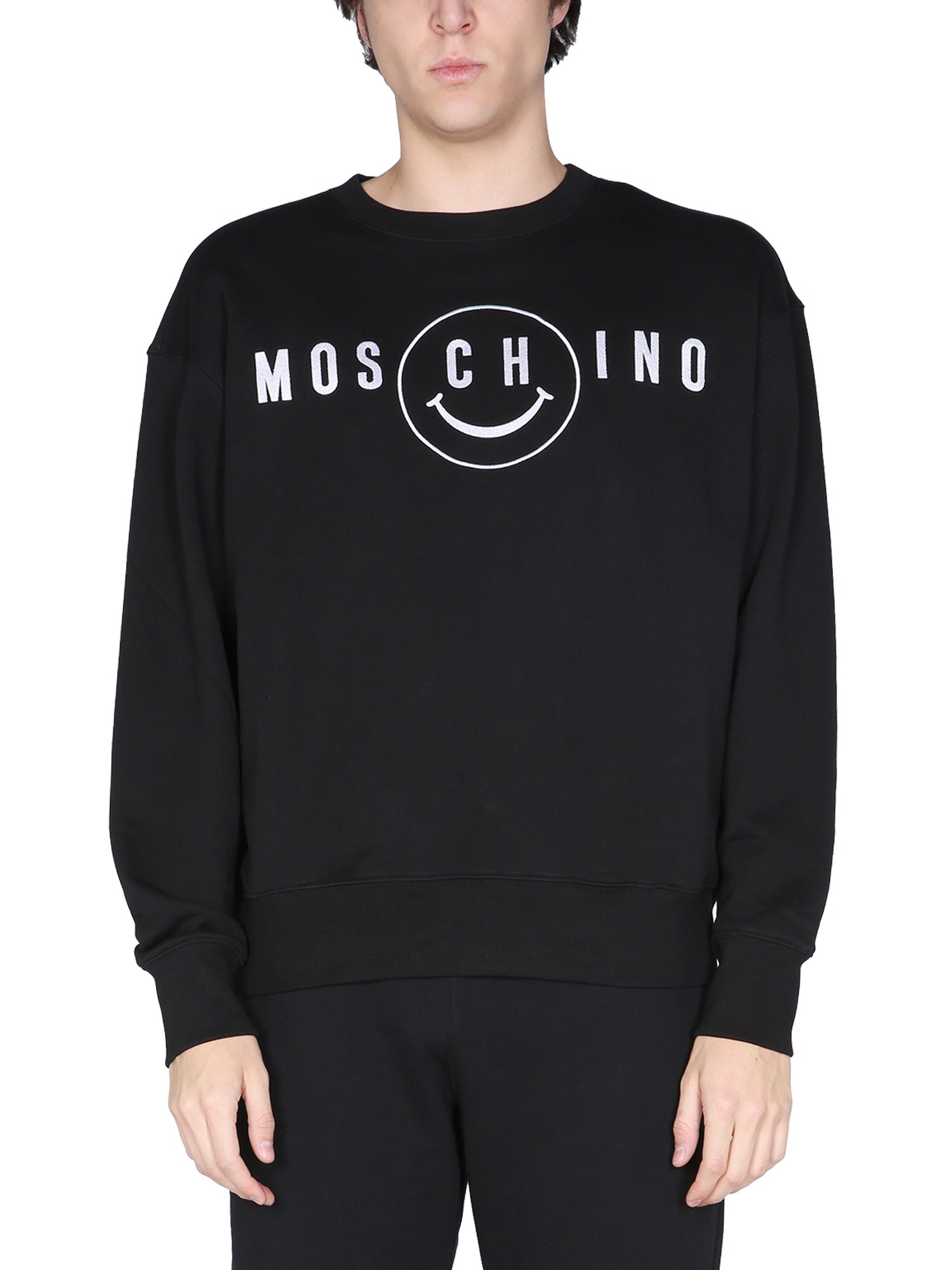 moschino "smile" sweatshirt