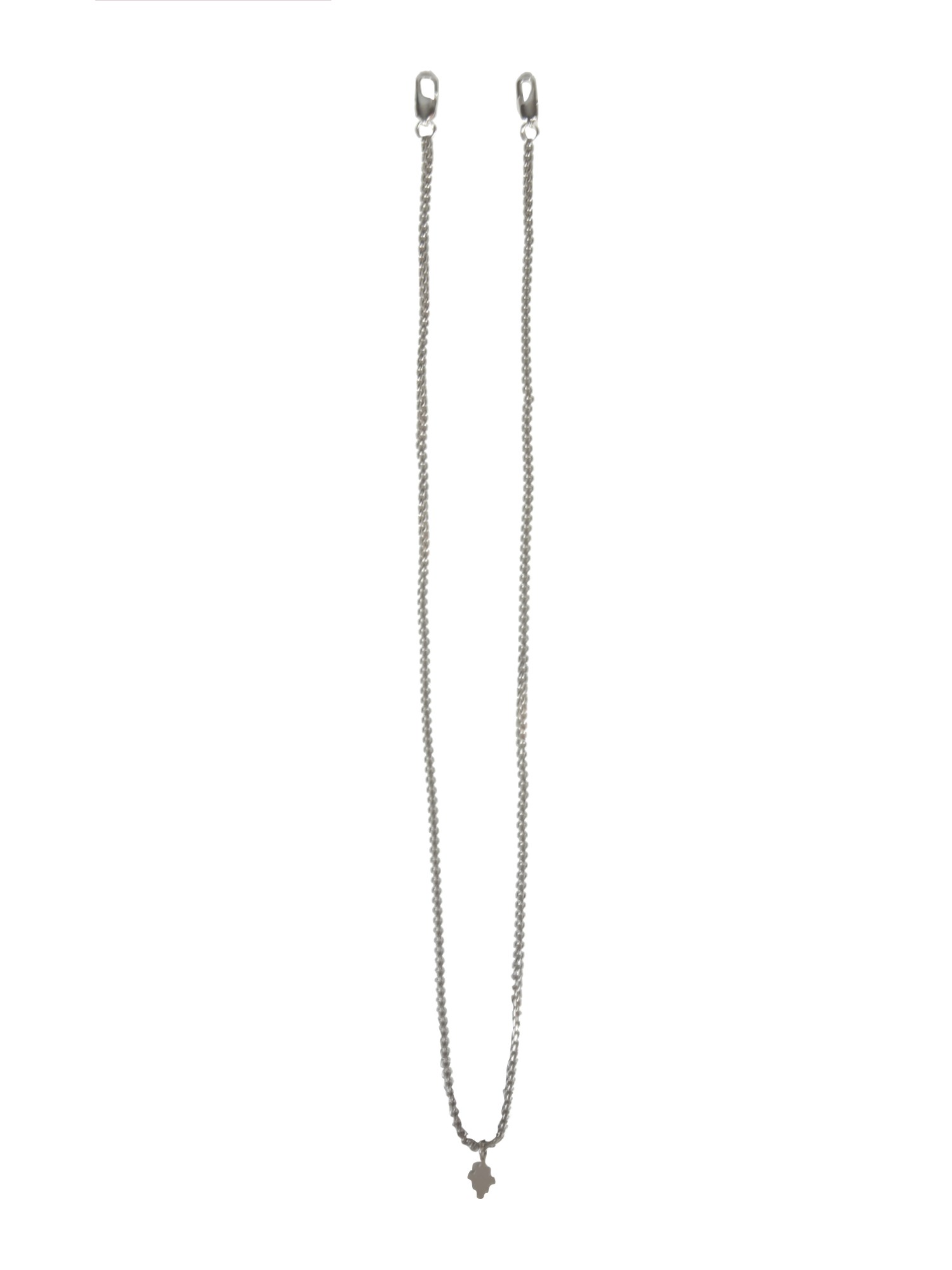 marcelo burlon county of milan cross mask holder chain