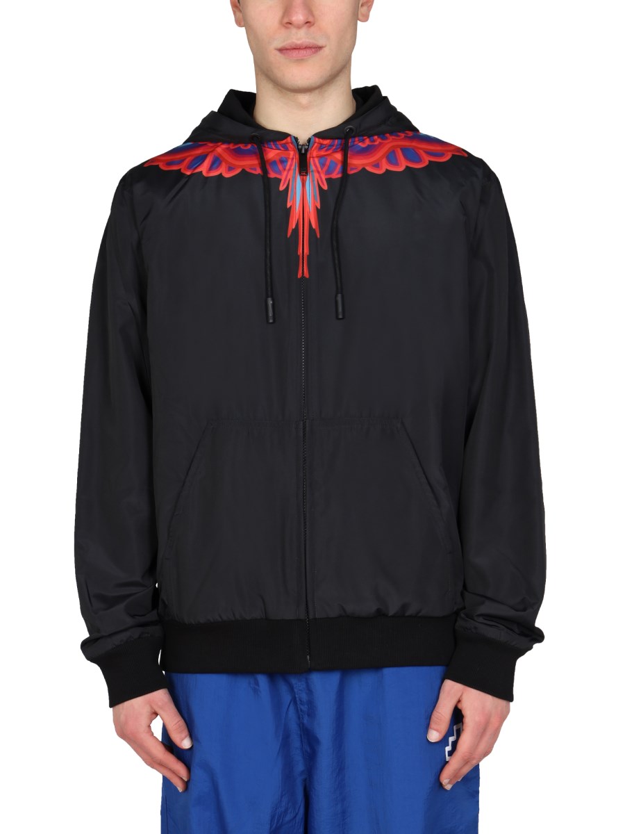 Marcelo burlon clearance wings down jacket