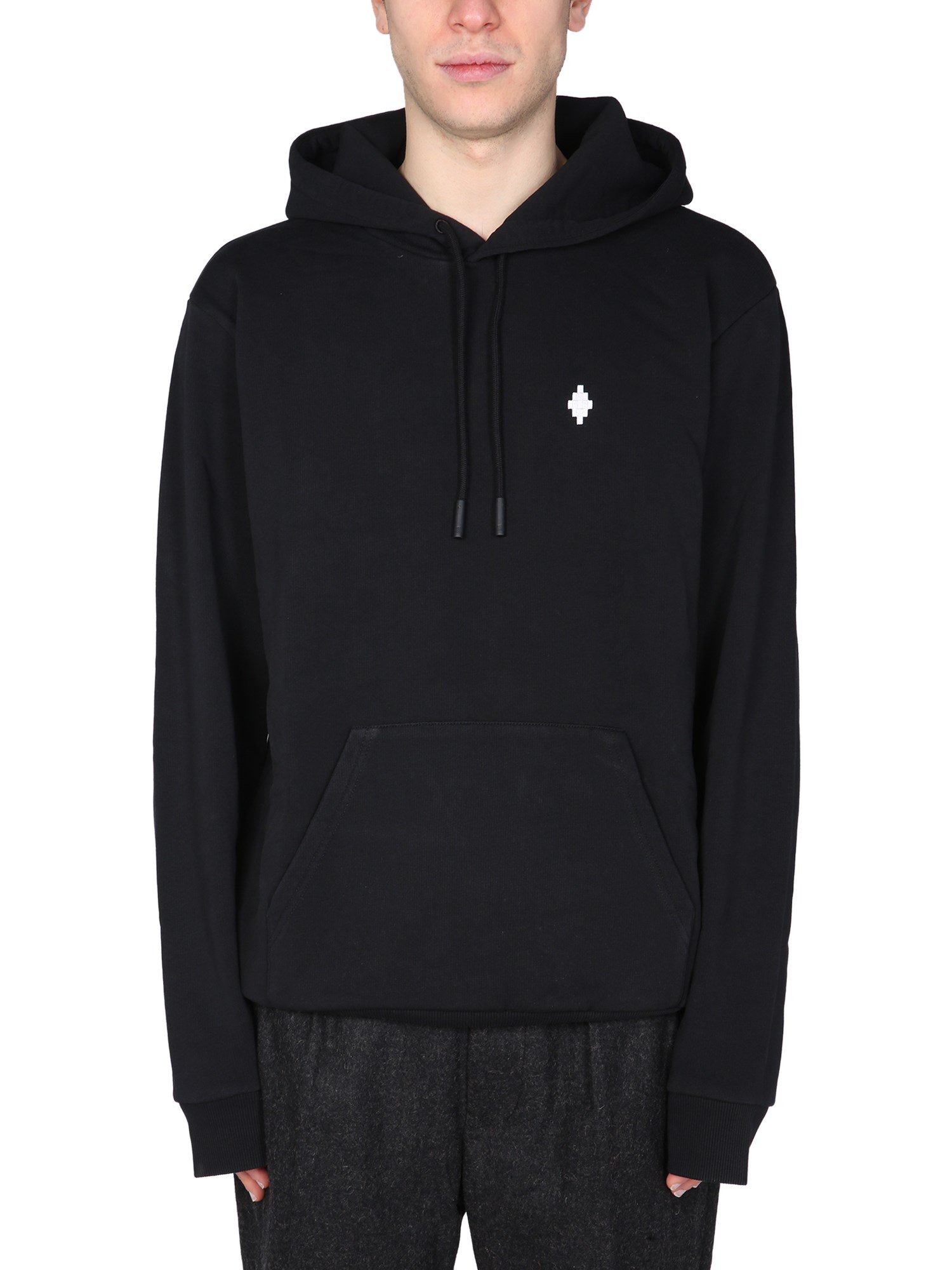 marcelo burlon county of milan "cross" sweatshirt