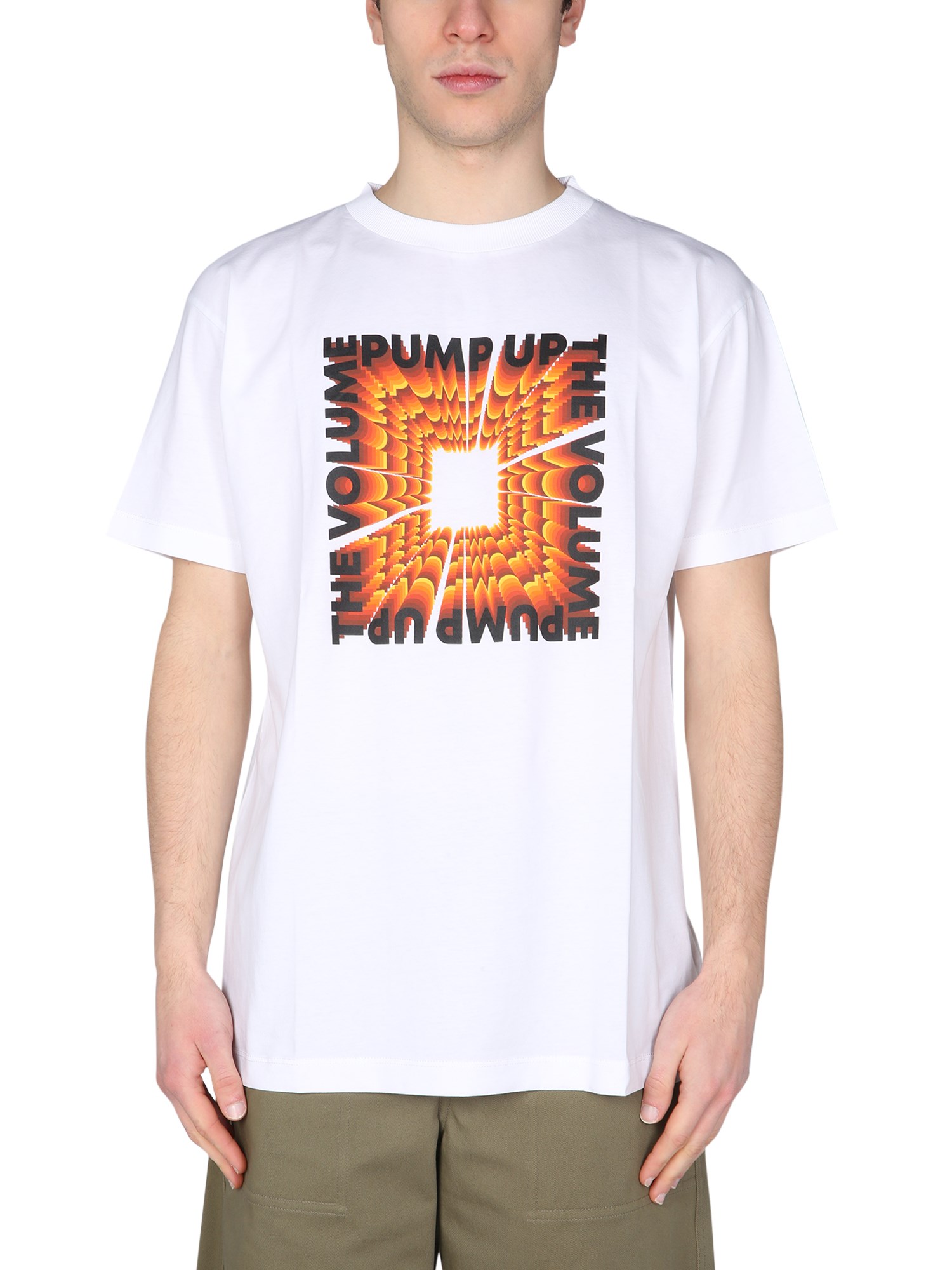 marcelo burlon county of milan "pump up" t-shirt