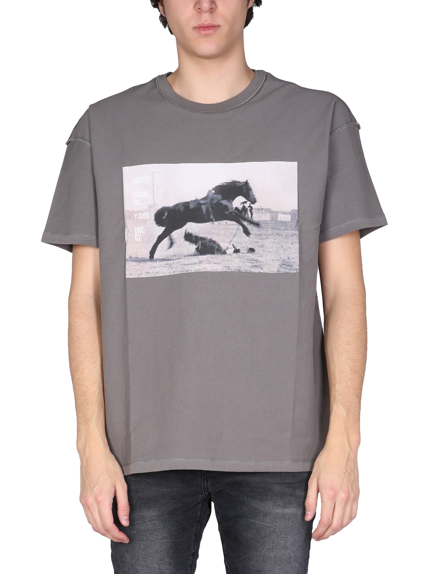 purple brand relaxed fit t-shirt