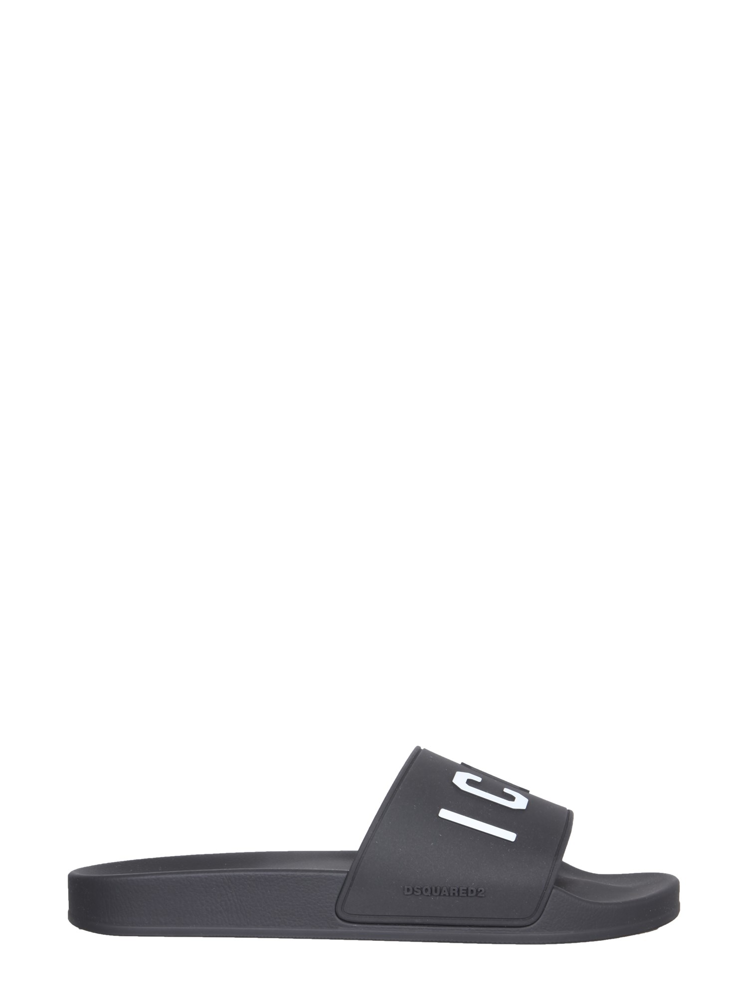dsquared rubber slide sandals