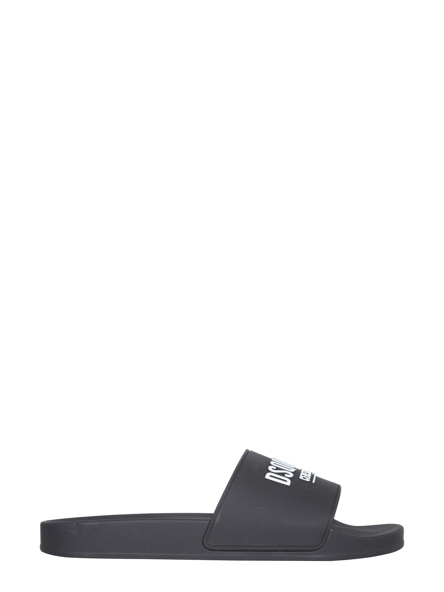 dsquared rubber slide sandals