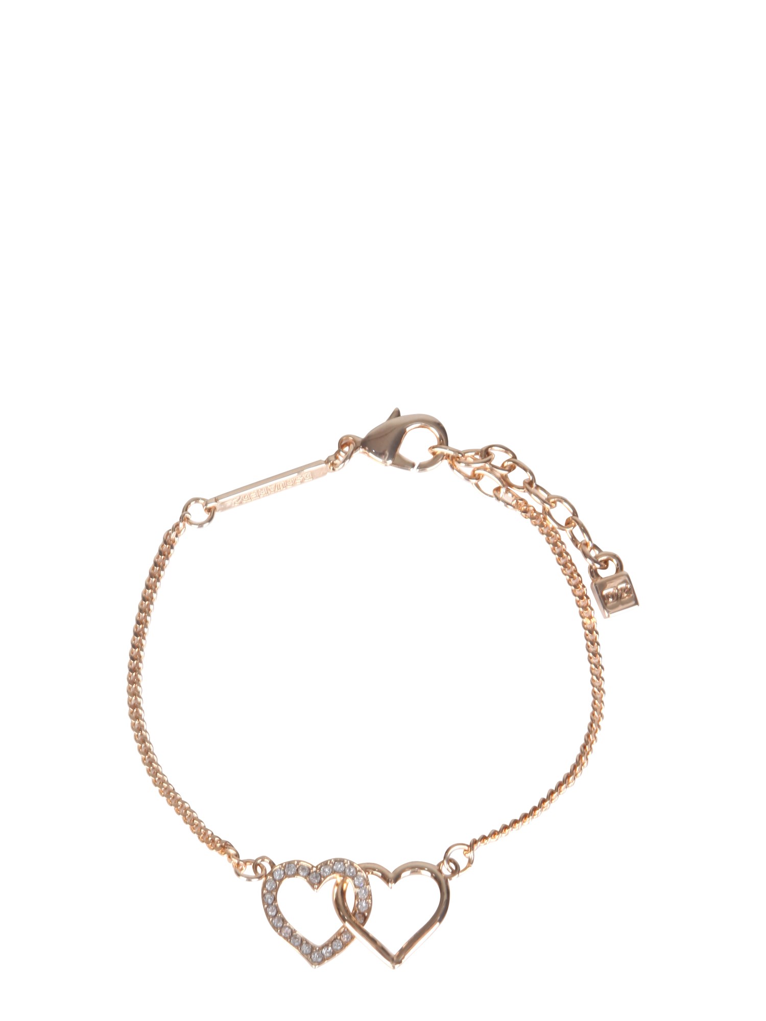dsquared double heart bracelet