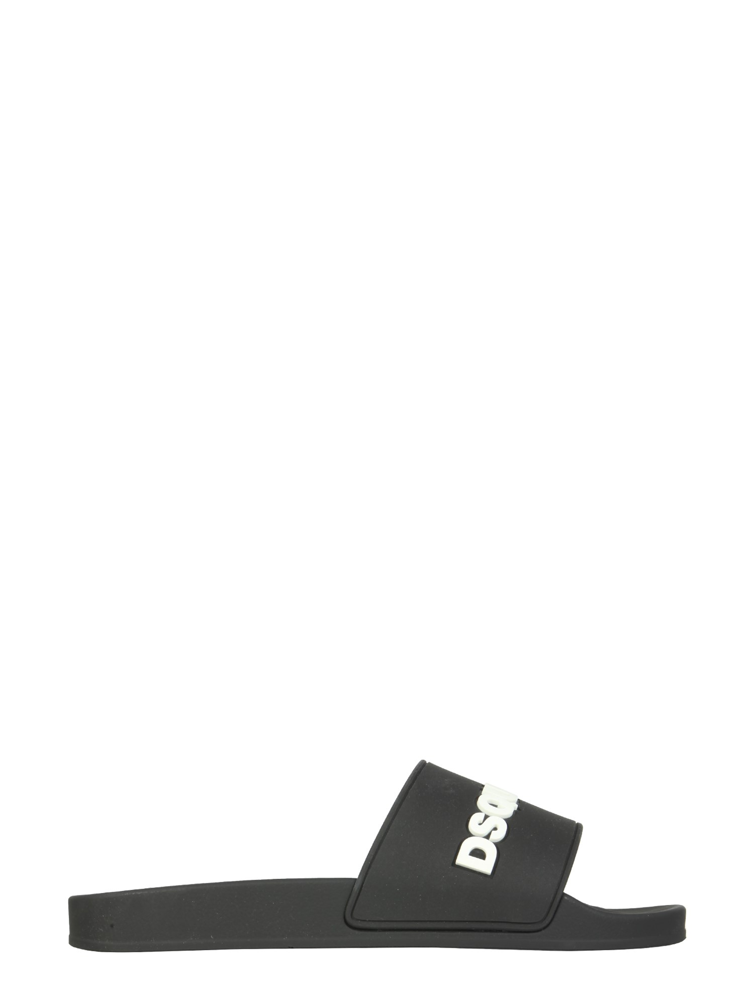 dsquared rubber slide sandals