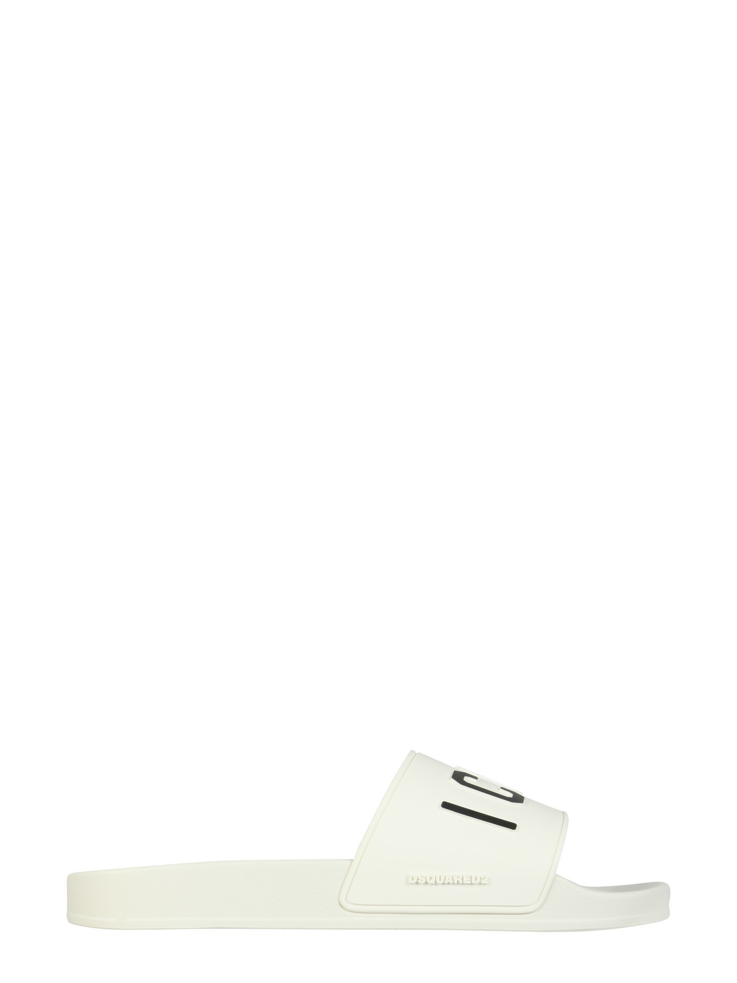 dsquared rubber slide sandals