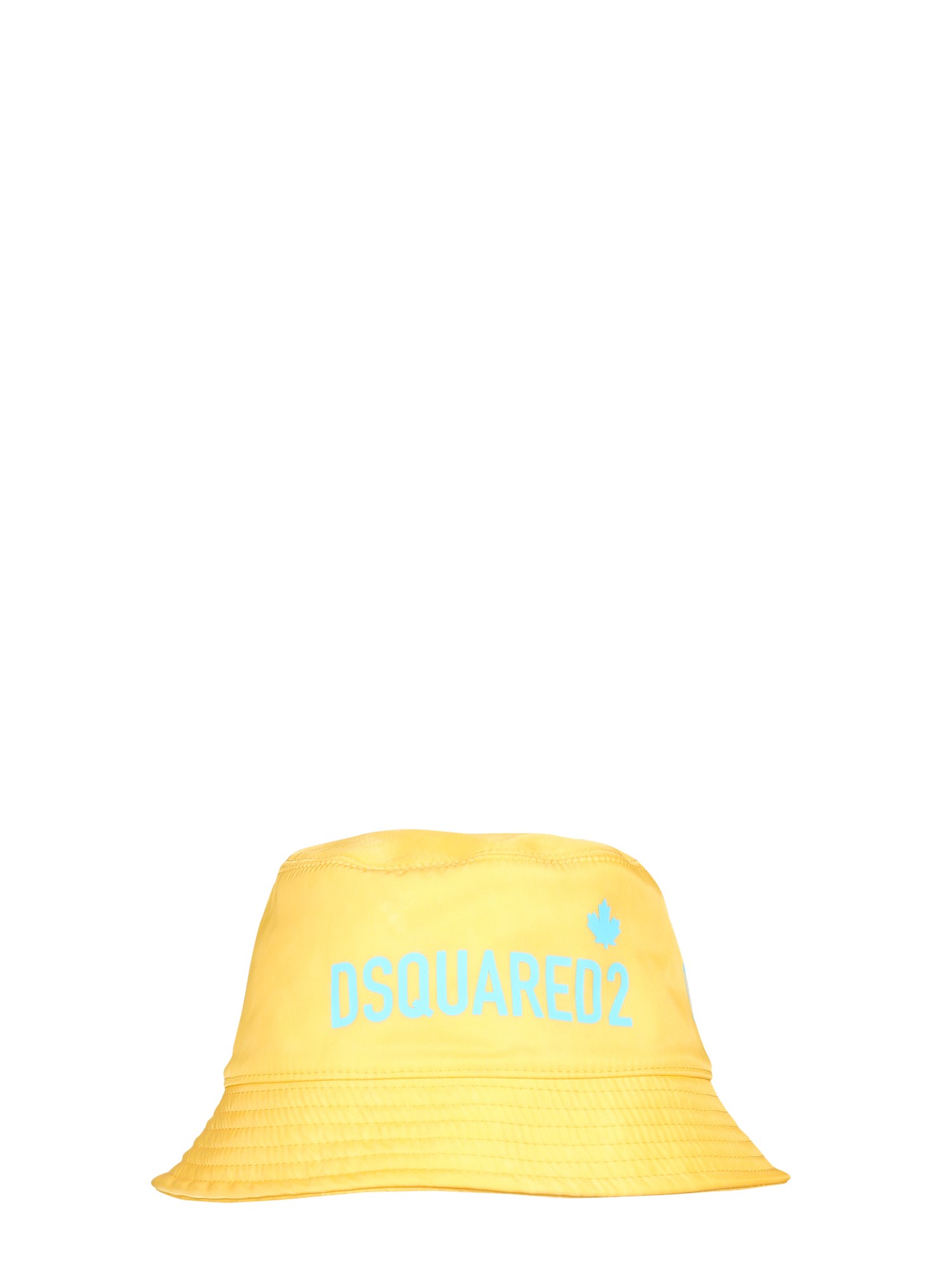 Shop Dsquared2 Bucket Hat In Yellow