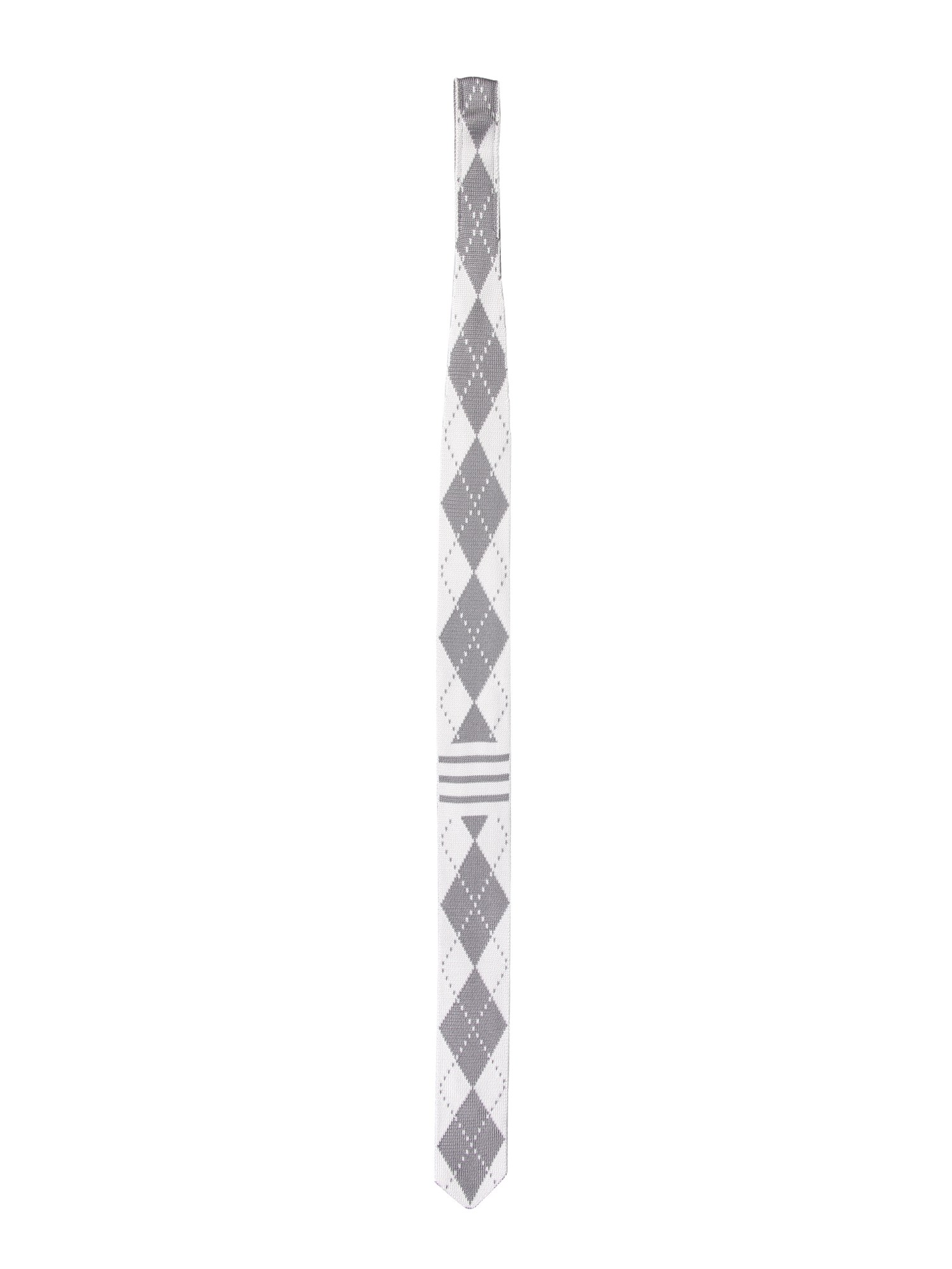 thom browne knit tie jacquard