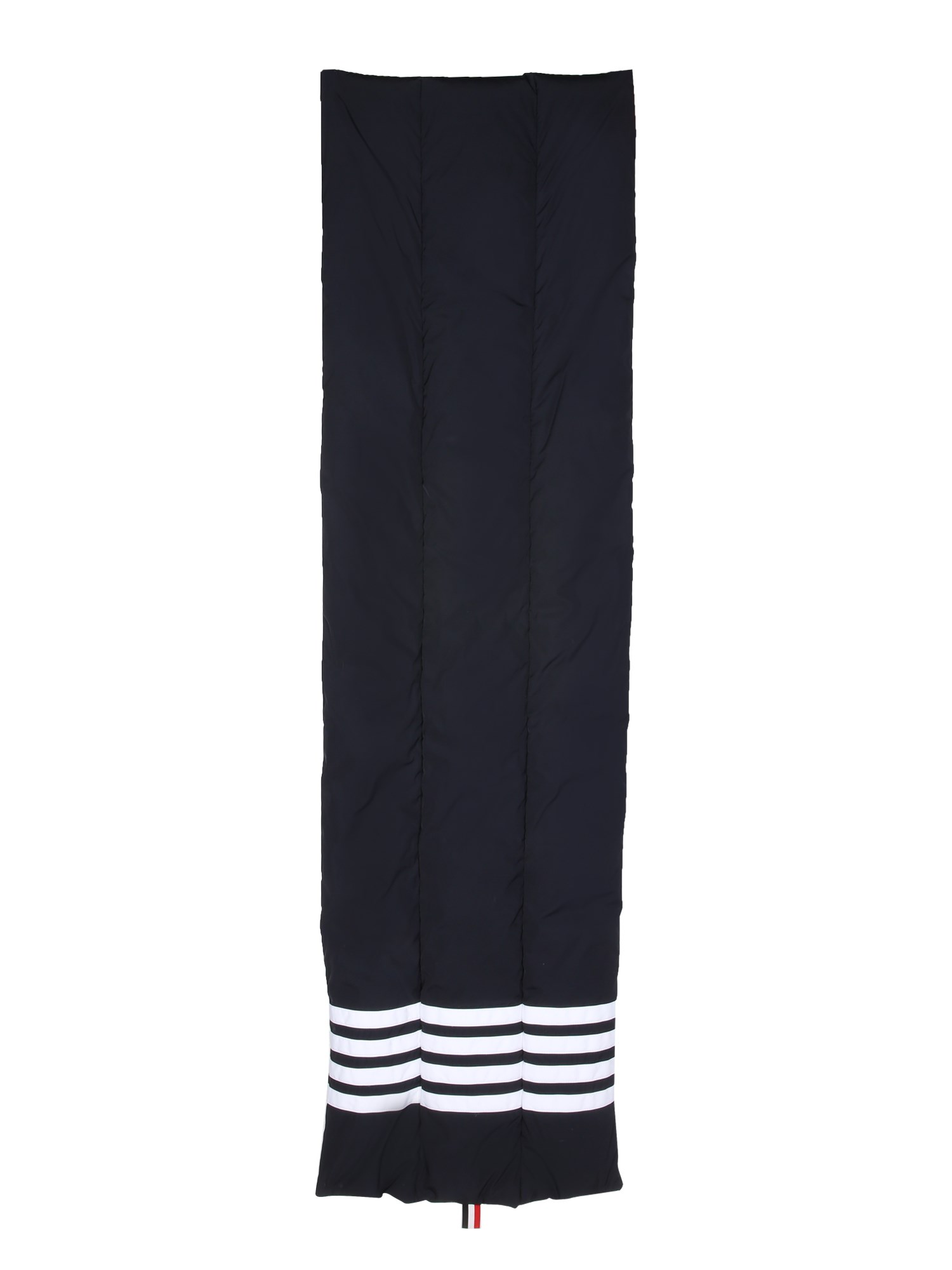 thom browne scarf with 4bar