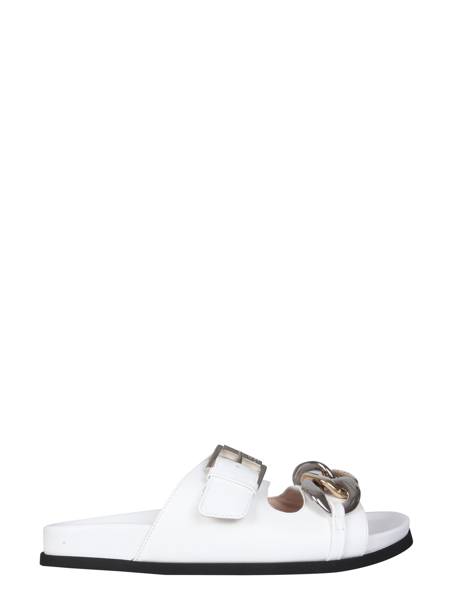 n°21 sandals with oversized chain