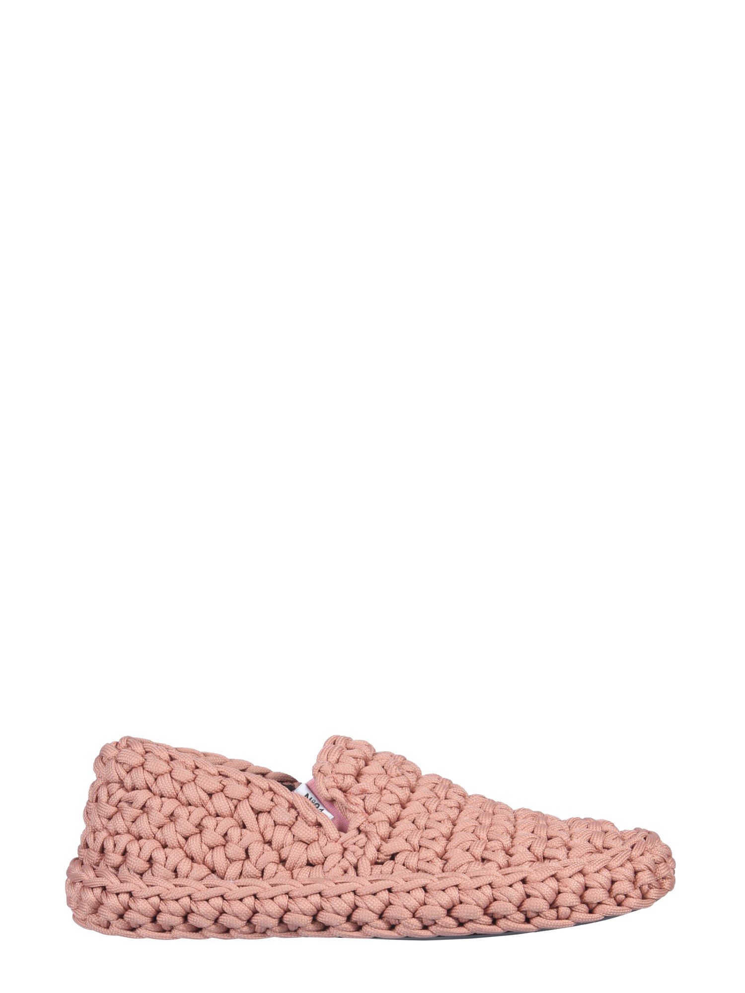 Shop N°21 Braided Workmanship Slip-on In Nude