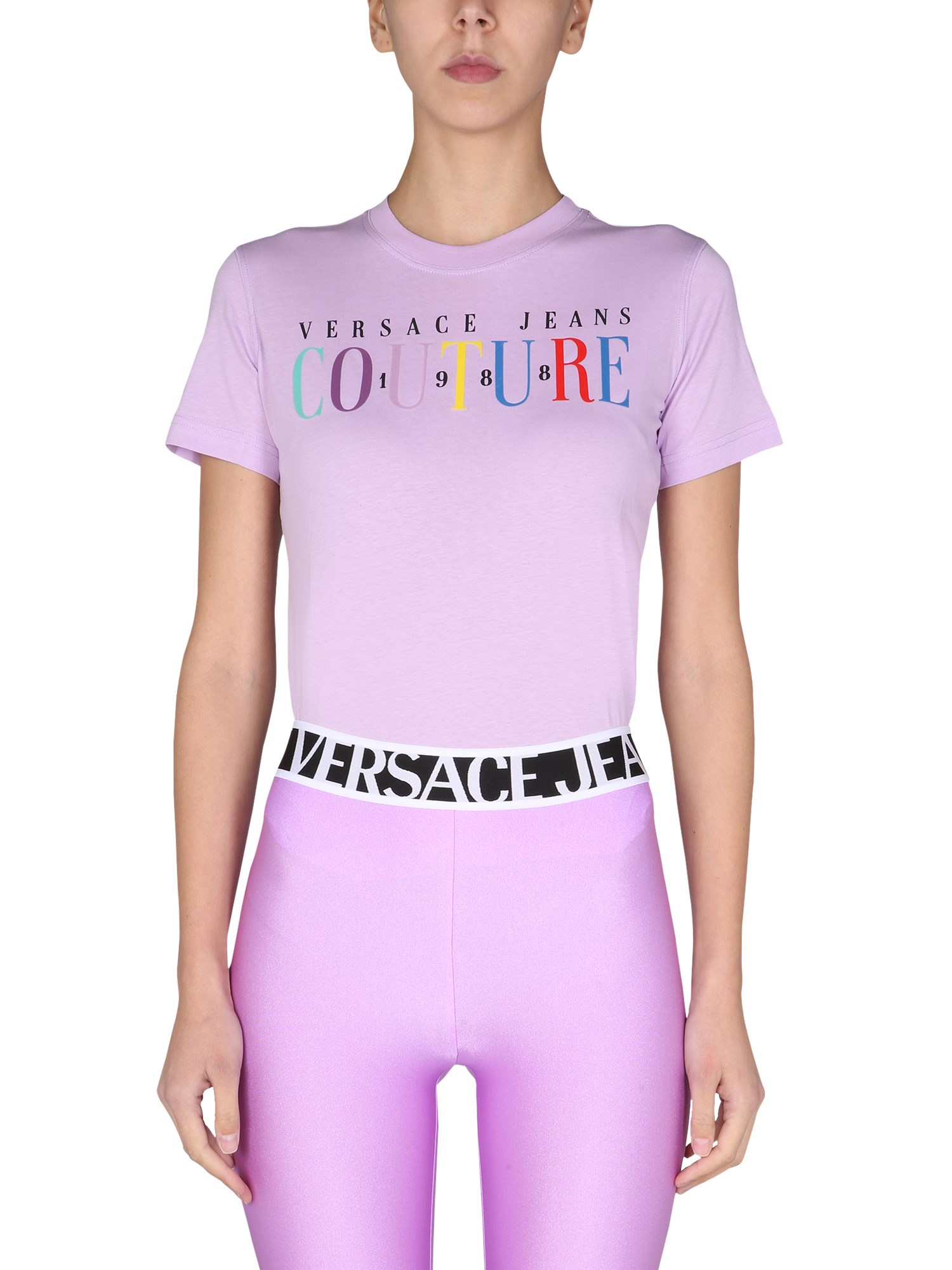 versace jeans couture t-shirt with logo