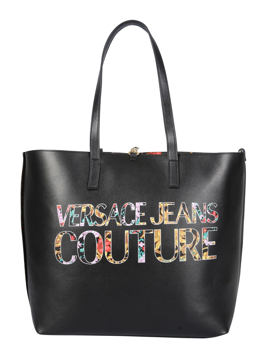 VERSACE JEANS COUTURE: reversible bag in synthetic leather - Savannah